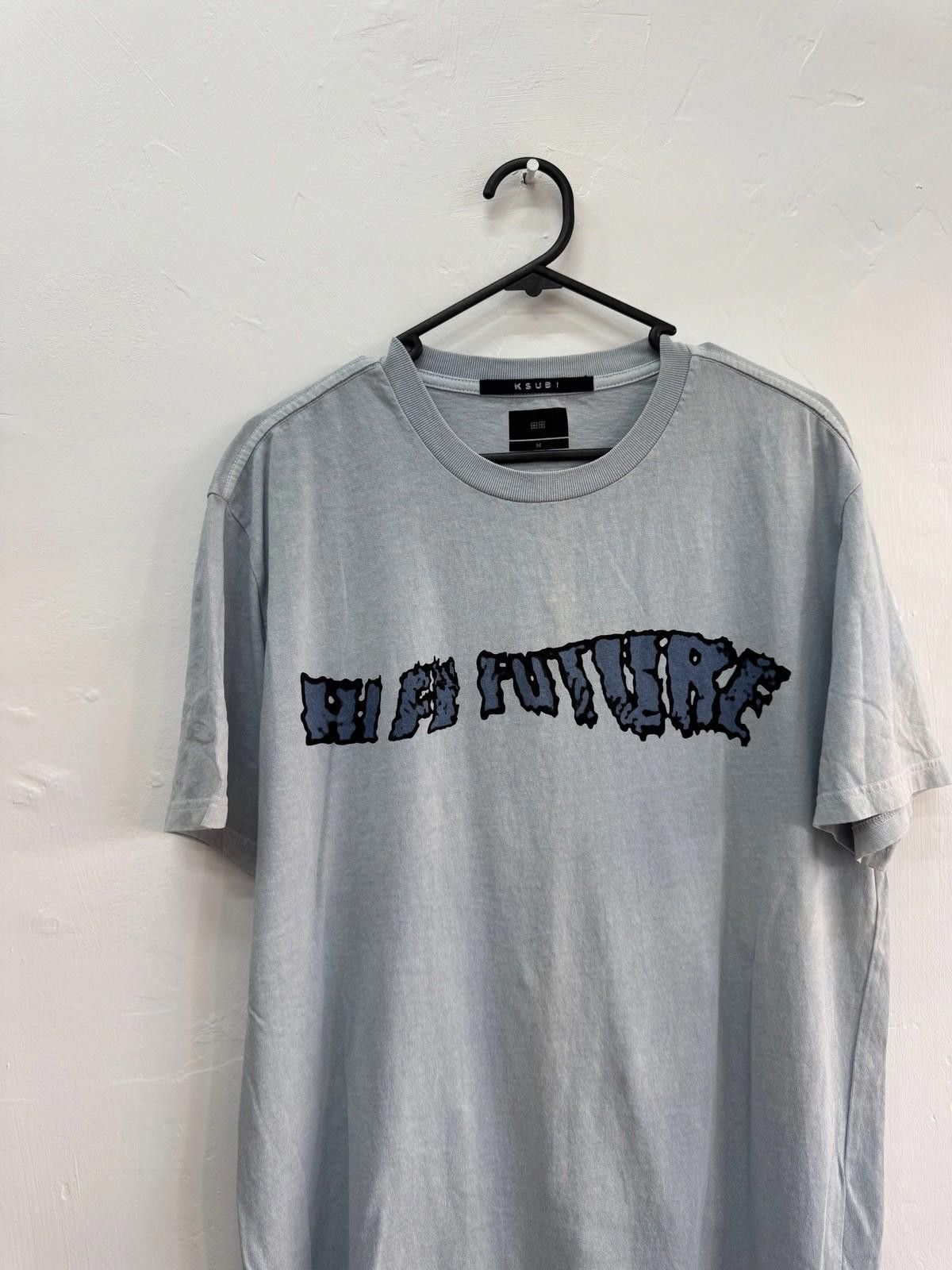 Ksubi new ksubi tee t-shirt future kash hi fi sky blue medium mark Size US M / EU 48-50 / 2 - 2 Thumbnail