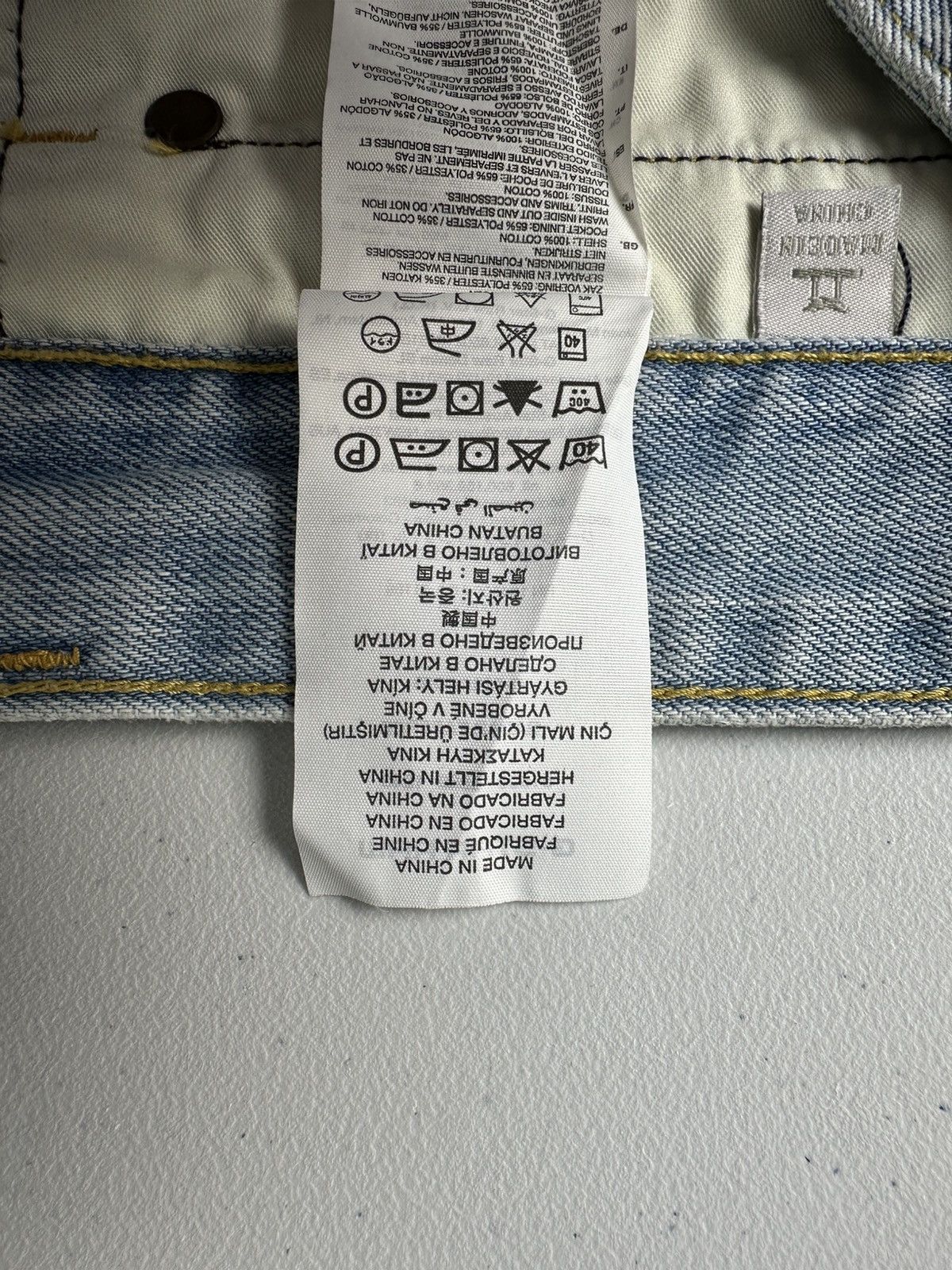 G-Star G-star Radar Tapered Avant Garde Jeans Denim Size US 33 - 14 Thumbnail