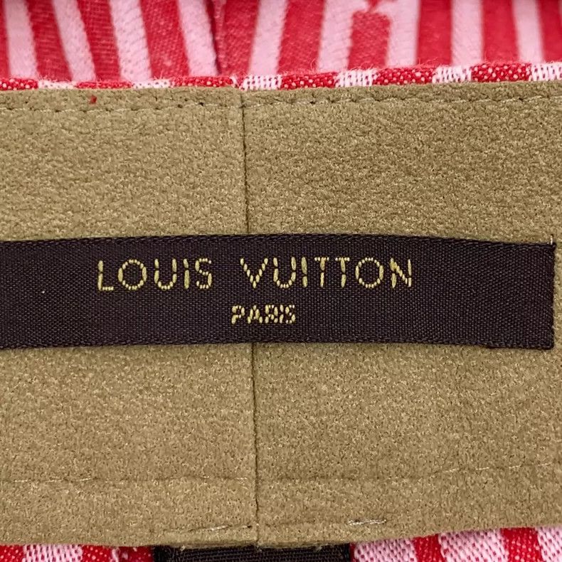 Louis Vuitton Louis Vuitton Color-block presbyopic striped cotton slacks Size US 40 / EU 56 - 6 Thumbnail