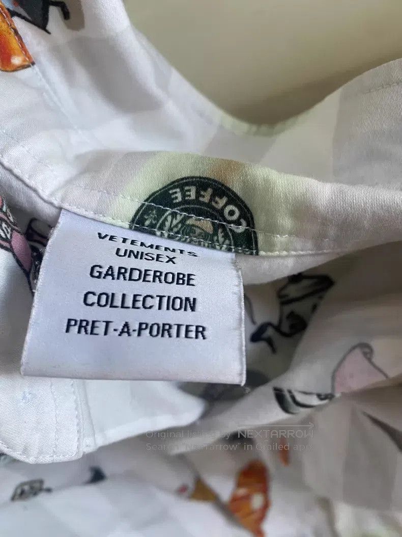 Vetements VETEMENTS Sleepwear Breakfast Blue Short Sleeve Pajama Size US M / EU 48-50 / 2 - 2 Thumbnail