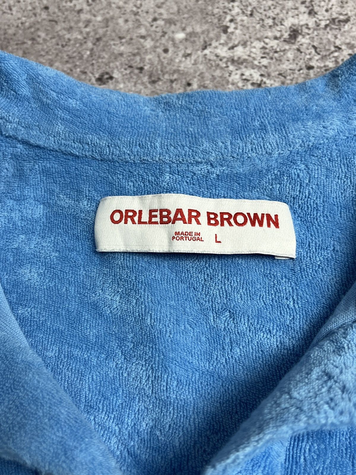 Orlebar Brown Orlebar Brown Terry Polo Size US L / EU 52-54 / 3 - 6 Thumbnail