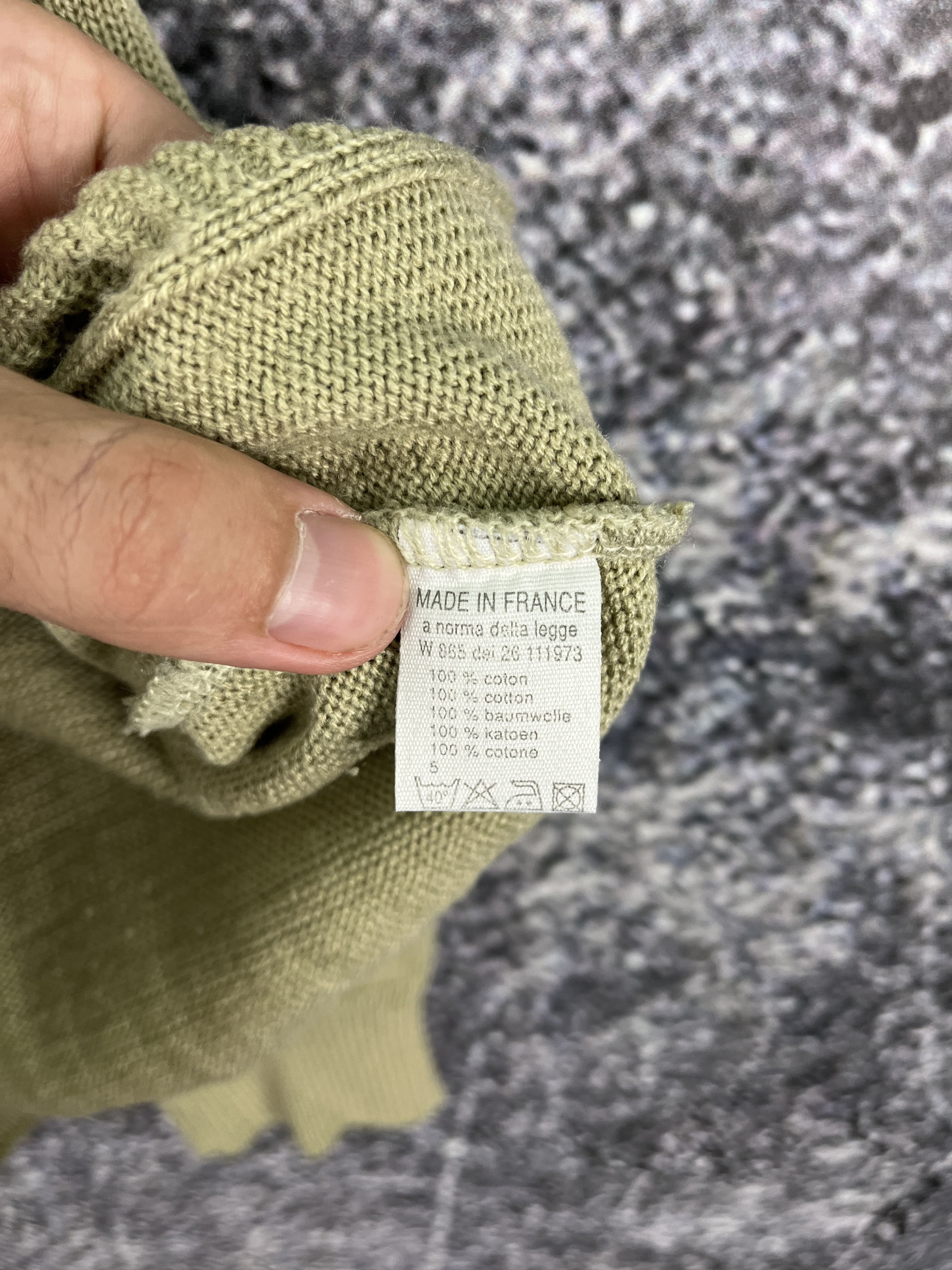 Lacoste Vintage 90s Chemise Lacoste Sweater Made in France Size M-L Size US M / EU 48-50 / 2 - 6 Thumbnail