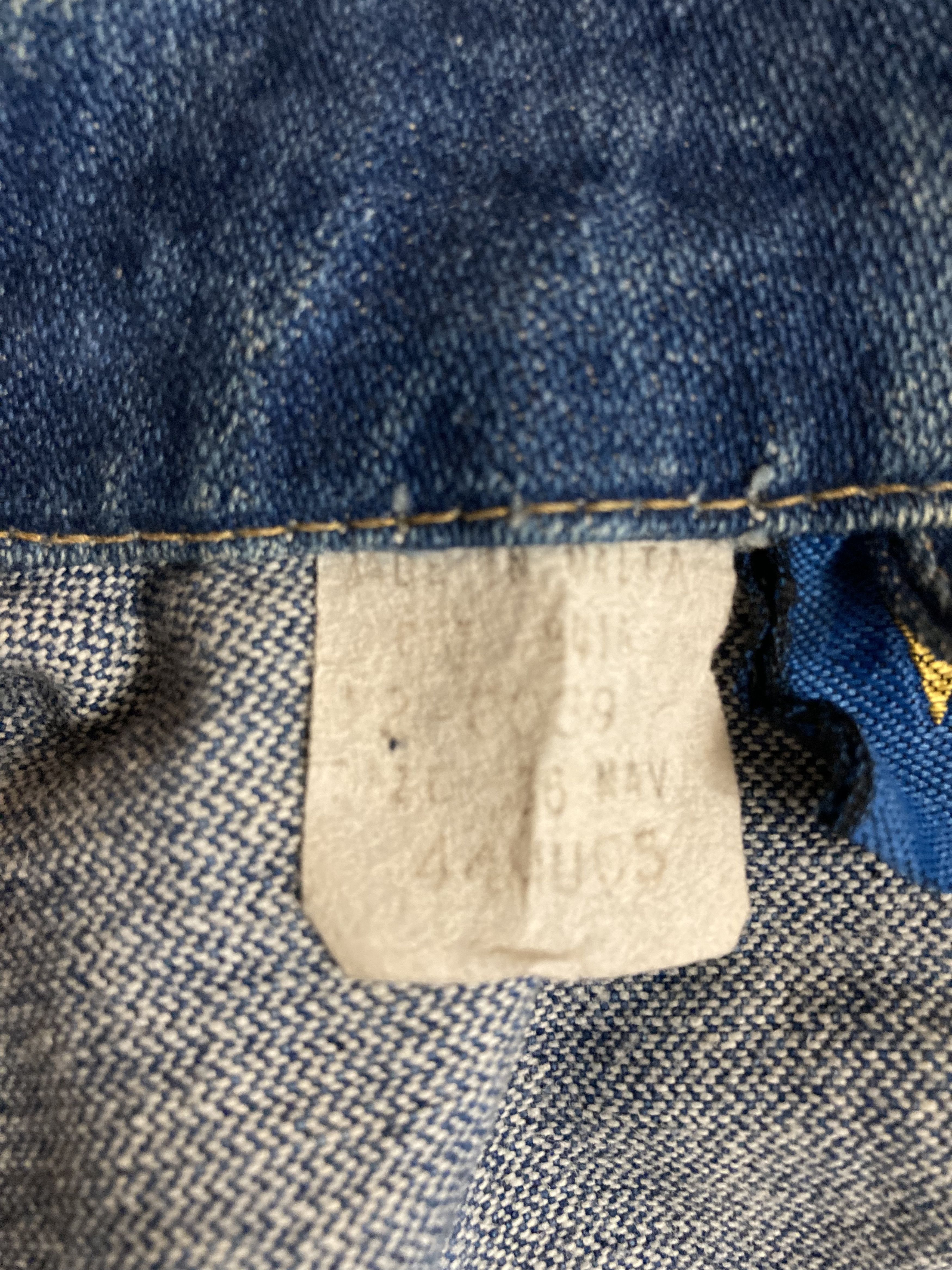 Vintage × Wrangler Wrangler Indigo denim jacket Classic 80-90s denim jacket Size US S / EU 44-46 / 1 - 9 Thumbnail