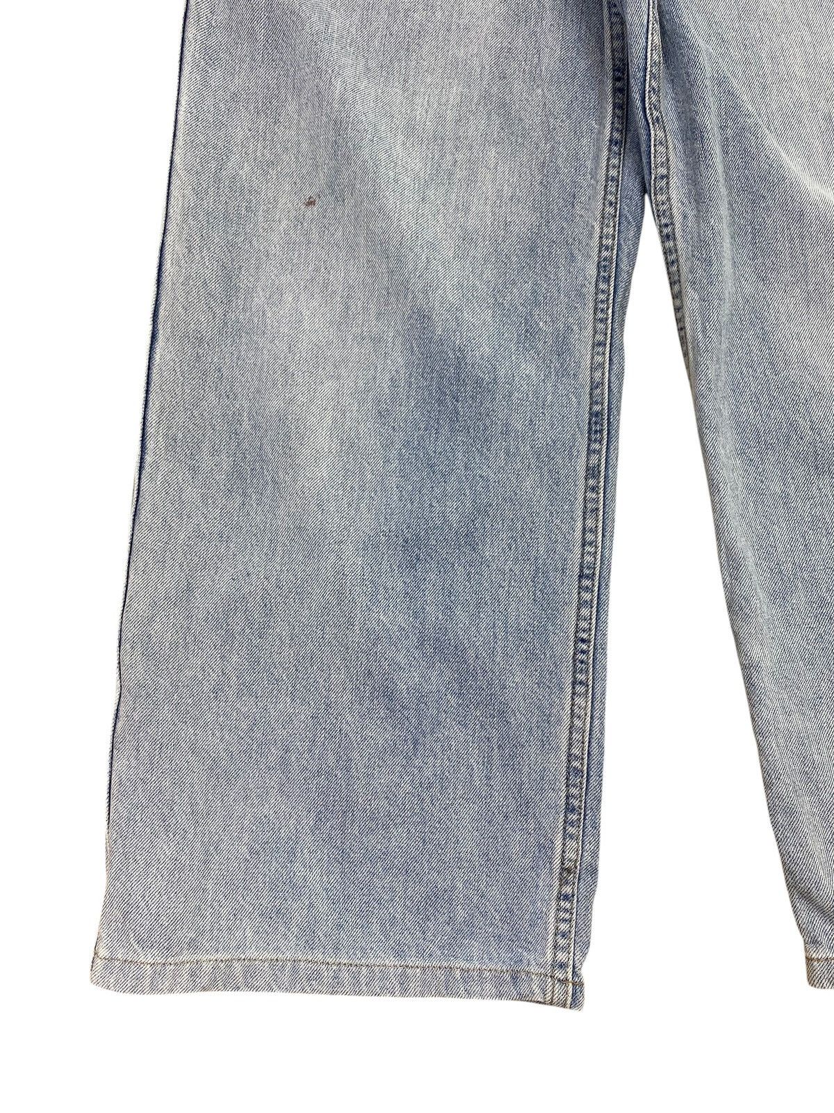 Uniqlo Uniqlo Brand Acid Blue Wash Style Baggy Jeans Size US 30 / EU 46 - 5 Thumbnail
