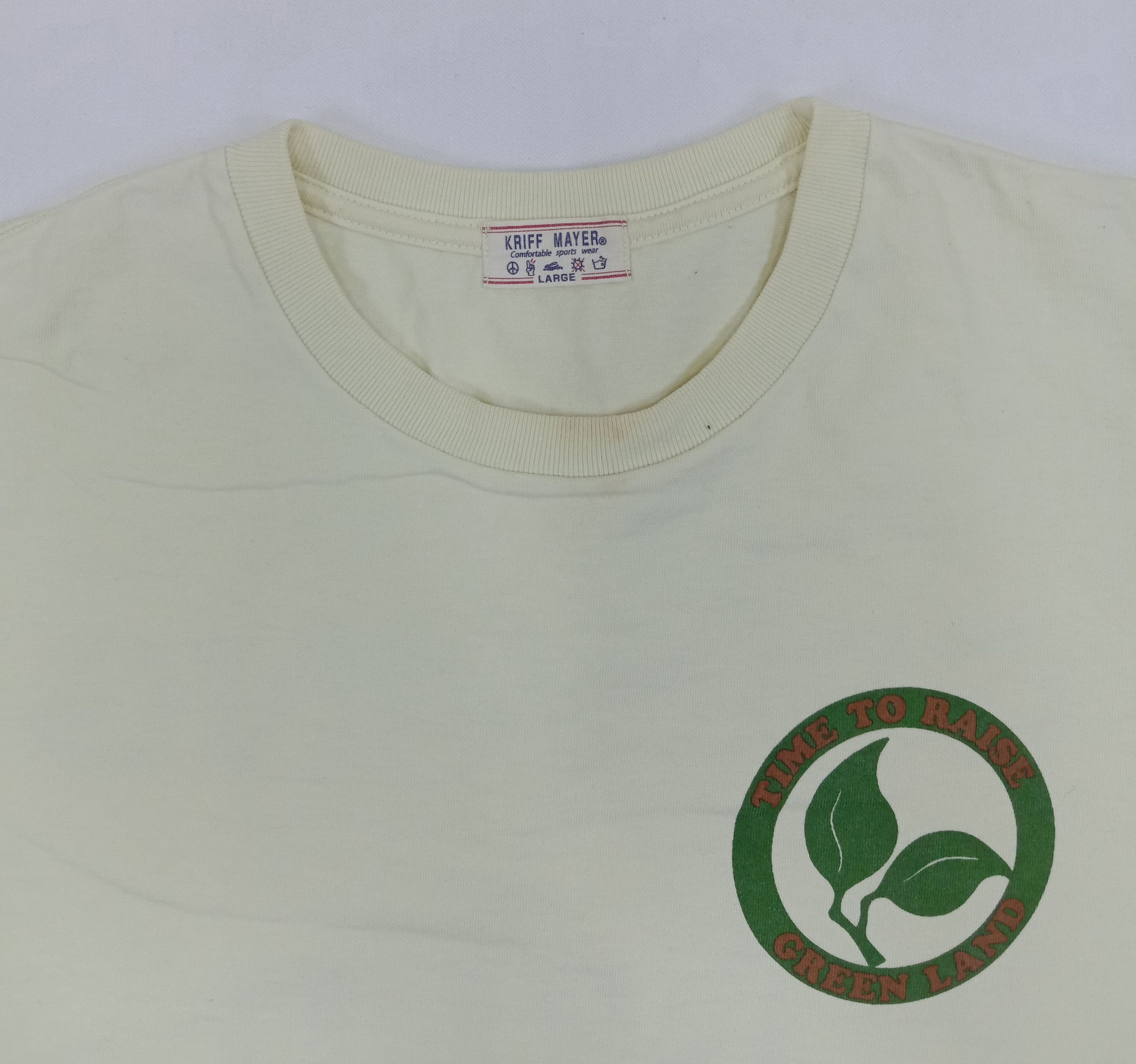 Japanese Brand Vintage Kriff Mayer T Shirt Size US L / EU 52-54 / 3 - 4 Thumbnail