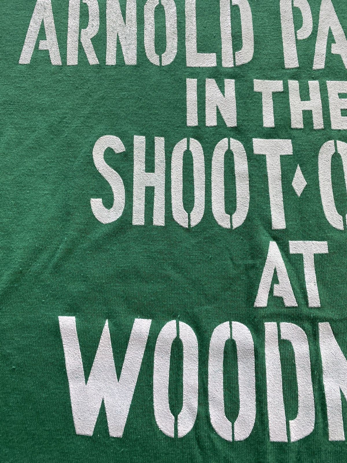Vintage Vintage 80’s Arnold Palmer Woodmore Single Stitch Tee Shirt Size US XL / EU 56 / 4 - 11 Thumbnail
