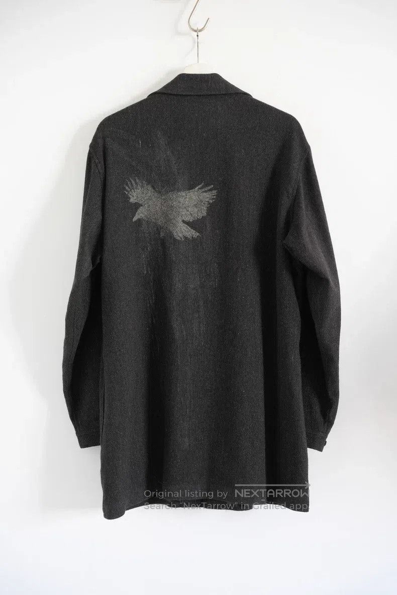 Yohji Yamamoto YOHJI YAMAMOTO Crow Zipper Shirt Jacket Size US L / EU 52-54 / 3 - 2 Thumbnail