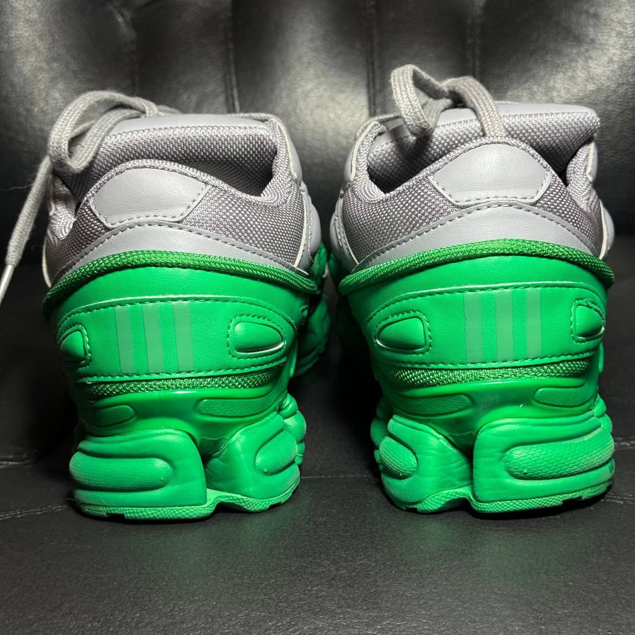 Adidas × Raf Simons Adidas Raf Simons ozweego Green Gray FW18 Size US 9 / EU 42 - 2 Thumbnail
