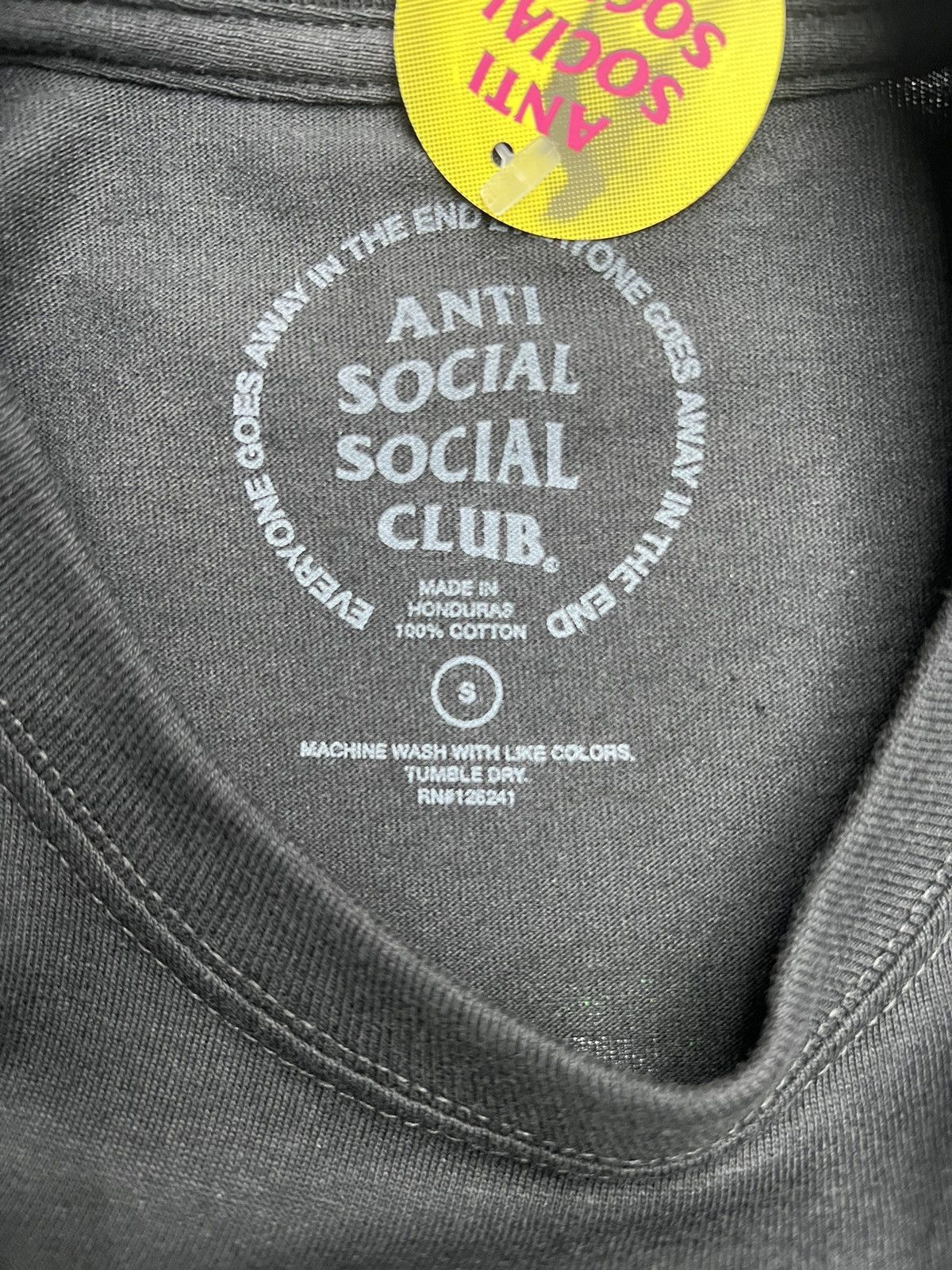 Anti Social Social Club ASSC Reaper T-Shirt Size US S / EU 44-46 / 1 - 4 Thumbnail
