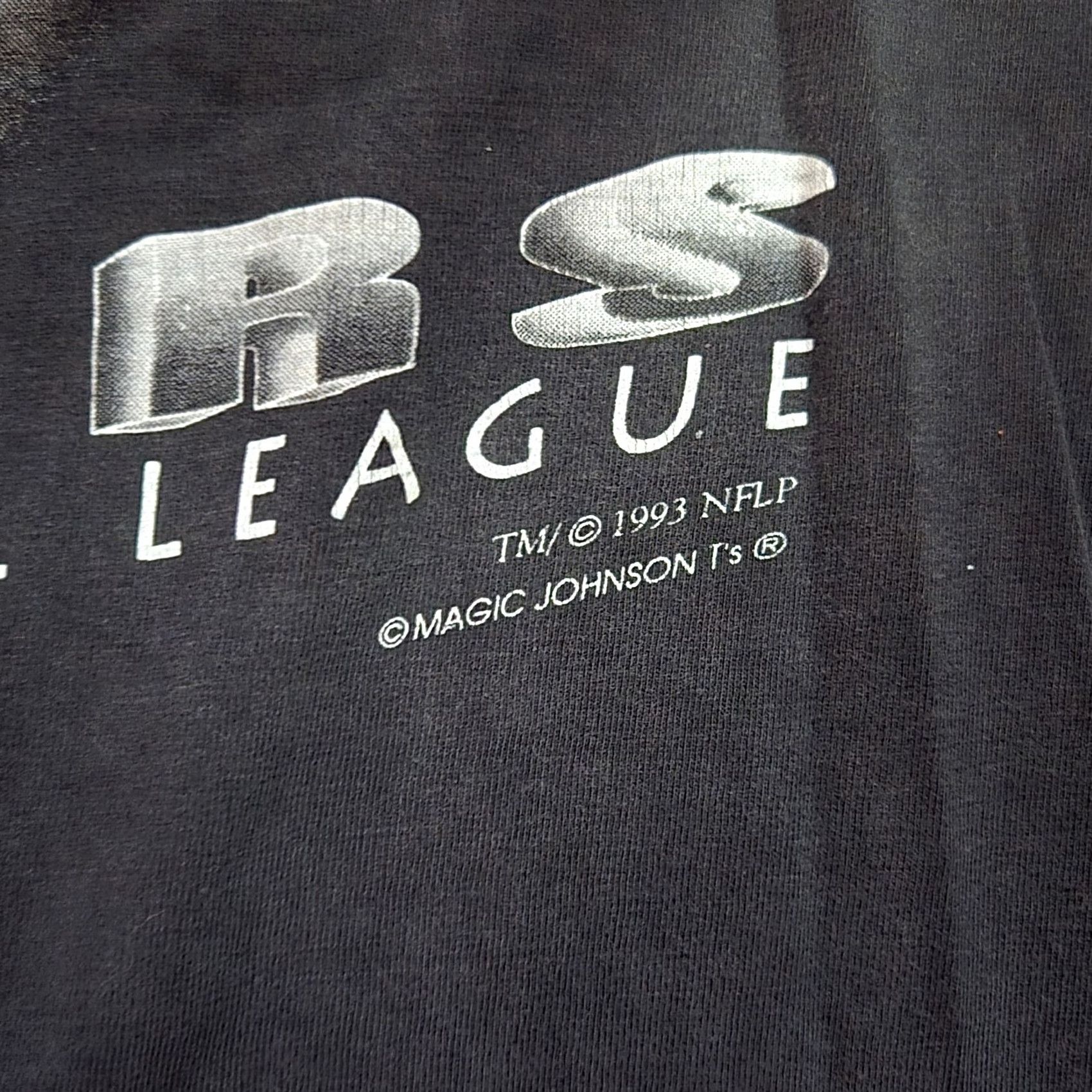 Vintage VINTAGE Los Angeles Raiders Football T-Shirt Mens XL Magic Johnson T'S 1993 Size US XL / EU 56 / 4 - 5 Thumbnail