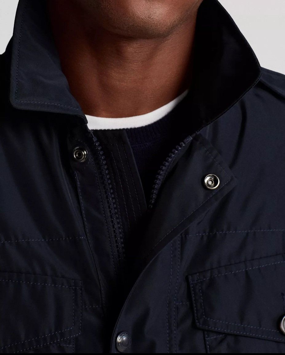 Polo Ralph Lauren Men’s Ralph Lauren, blue water, repellent, field jacket.-M Size US M / EU 48-50 / 2 - 4 Thumbnail