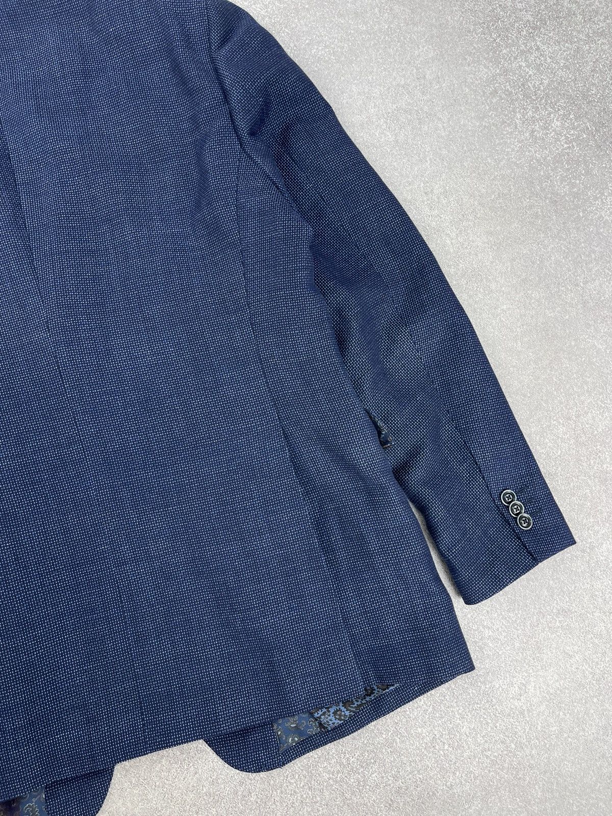 Etro Etro Blue Check Wool Blazer Size 54 Size 44R - 15 Thumbnail