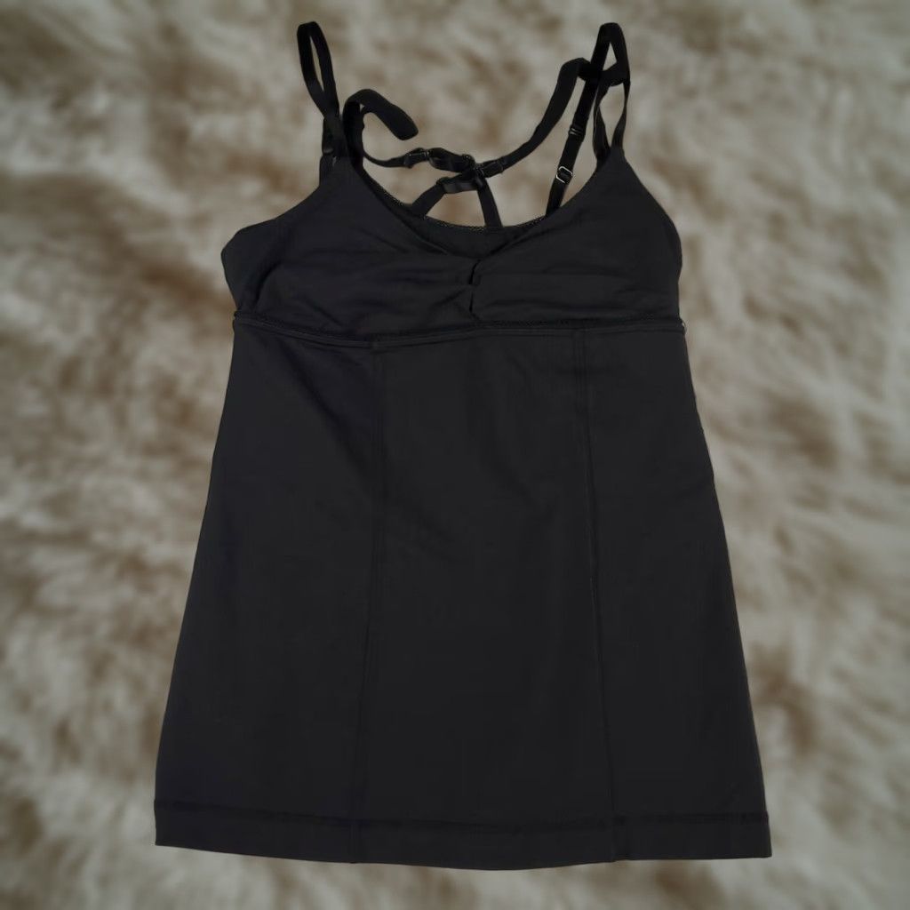 Lululemon Lululemon Tank Top Womens Black Double Strap Racerback Pullover Active Size M / US 6-8 / IT 42-44 - 1 Thumbnail