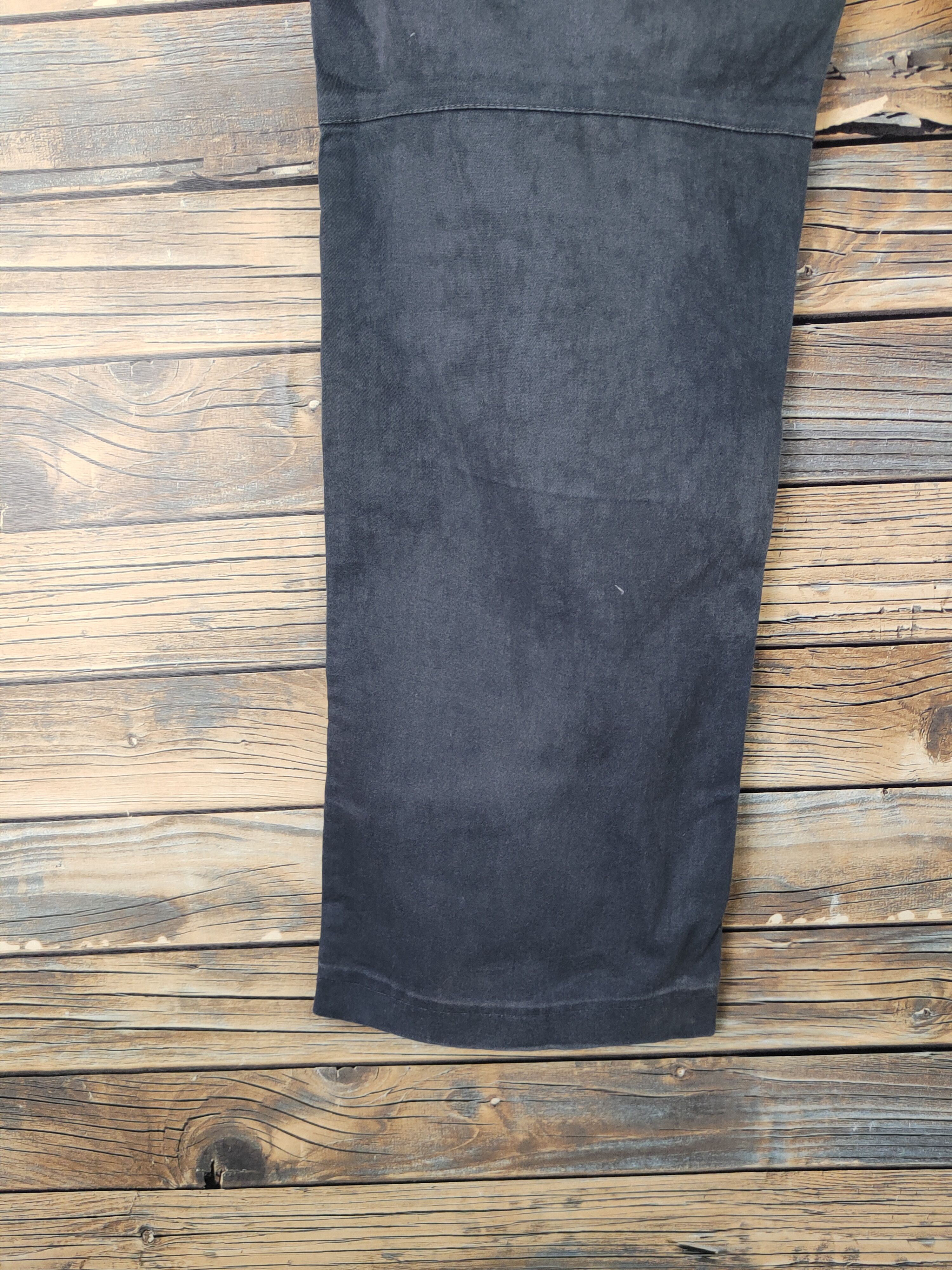 Japanese Brand DL Gladiator Black Faded Multipocket Cargo Pants #2345 Size 34" / US 12 / IT 48 - 9 Thumbnail