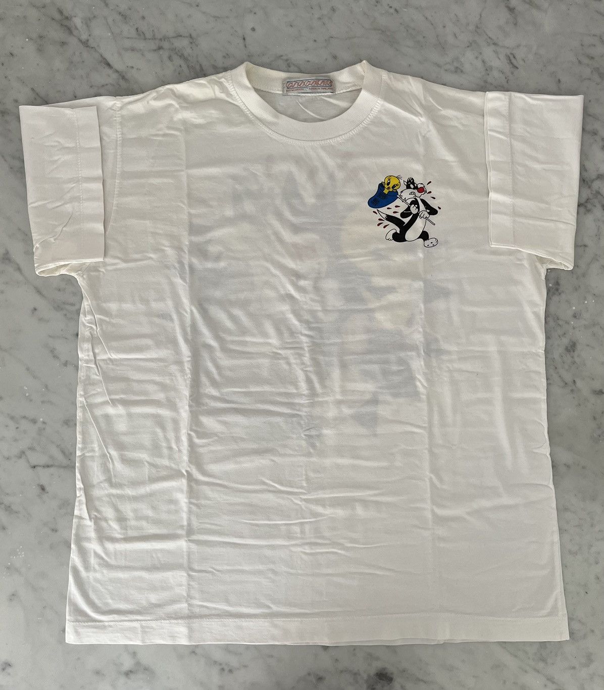 Vintage TWEETY AND SYLVESTER GRAPHIC T-SHIRT Size US M / EU 48-50 / 2 - 3 Thumbnail
