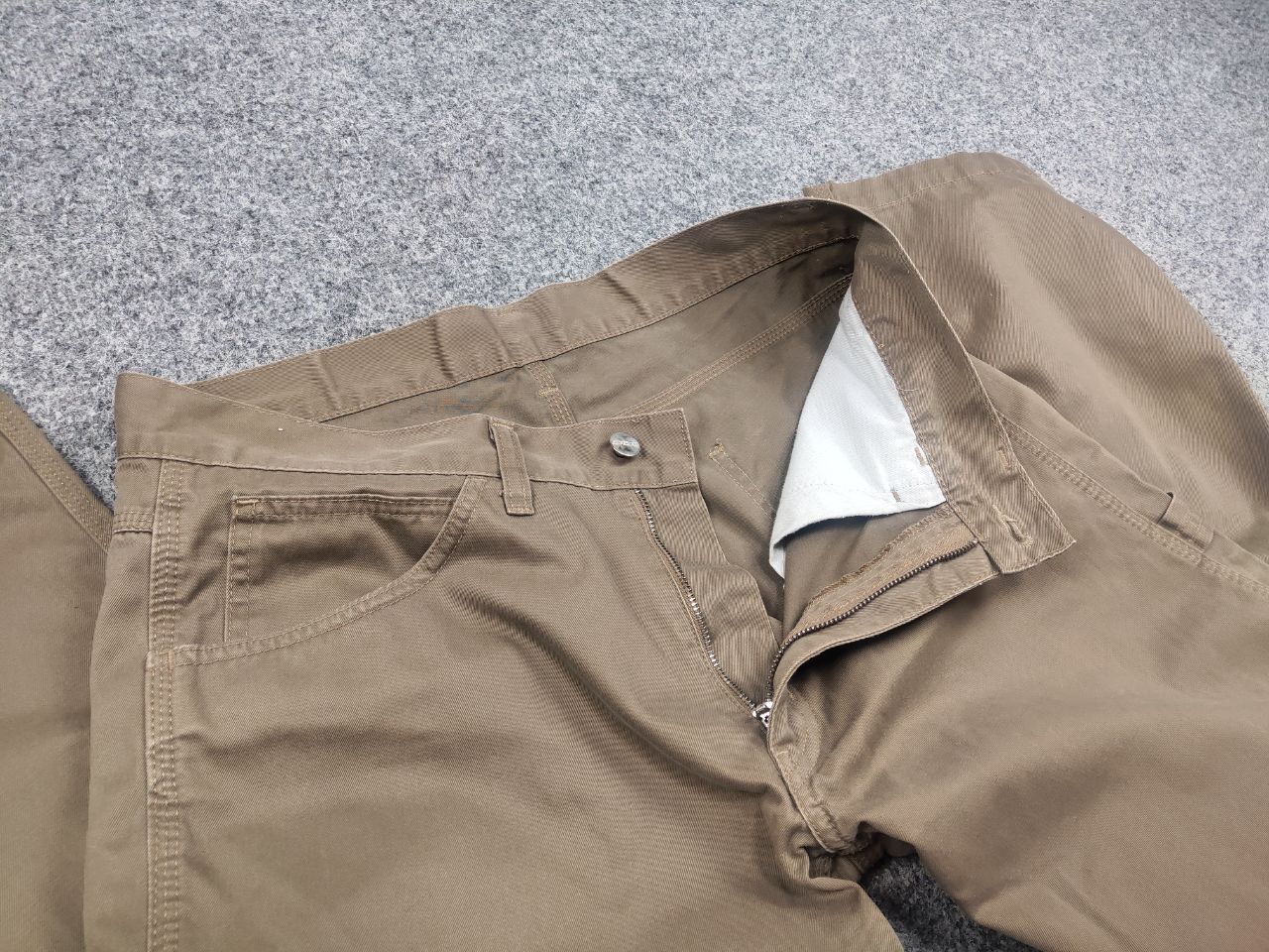 Carhartt Vintage Carhartt carpenter Beige canvas Logo Pocket Pants Size US 32 / EU 48 - 10 Thumbnail