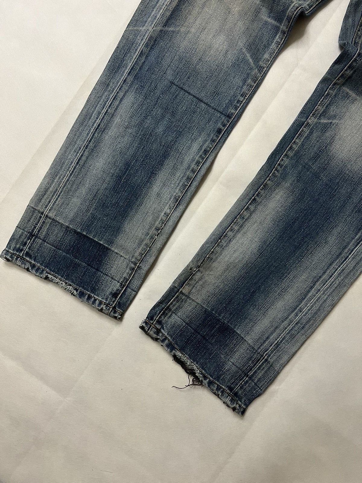 Edwin Vintage Edwin 503 Regular Distressed Denim Size US 29 - 13 Thumbnail