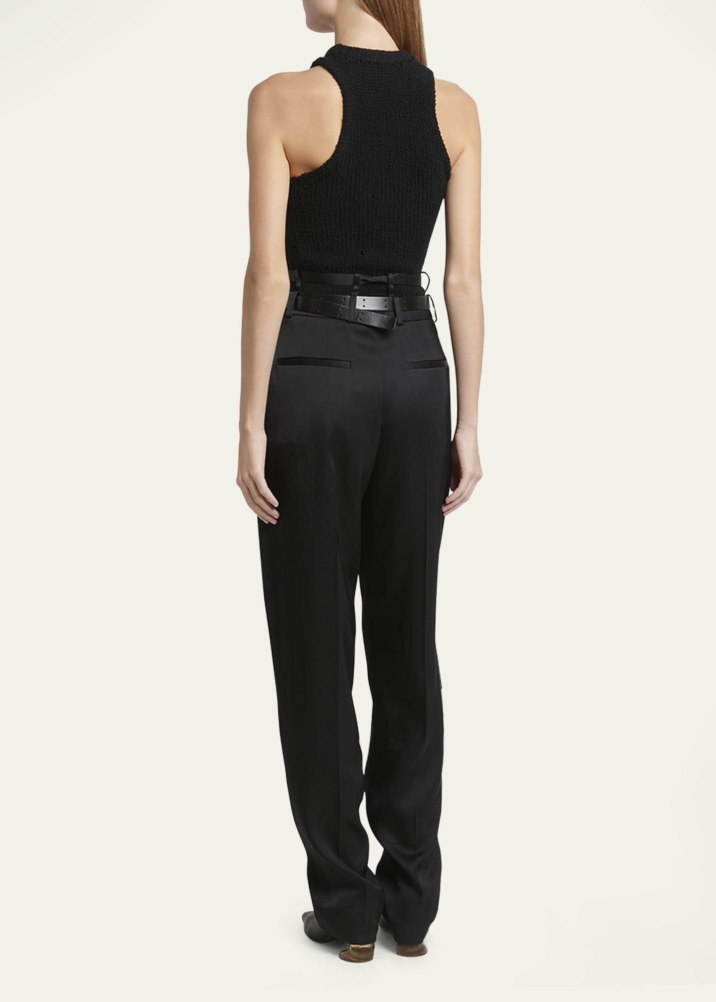 Jil Sander o1mt1gz0625 Knit Top in Black Size L / US 10 / IT 46 - 3 Thumbnail