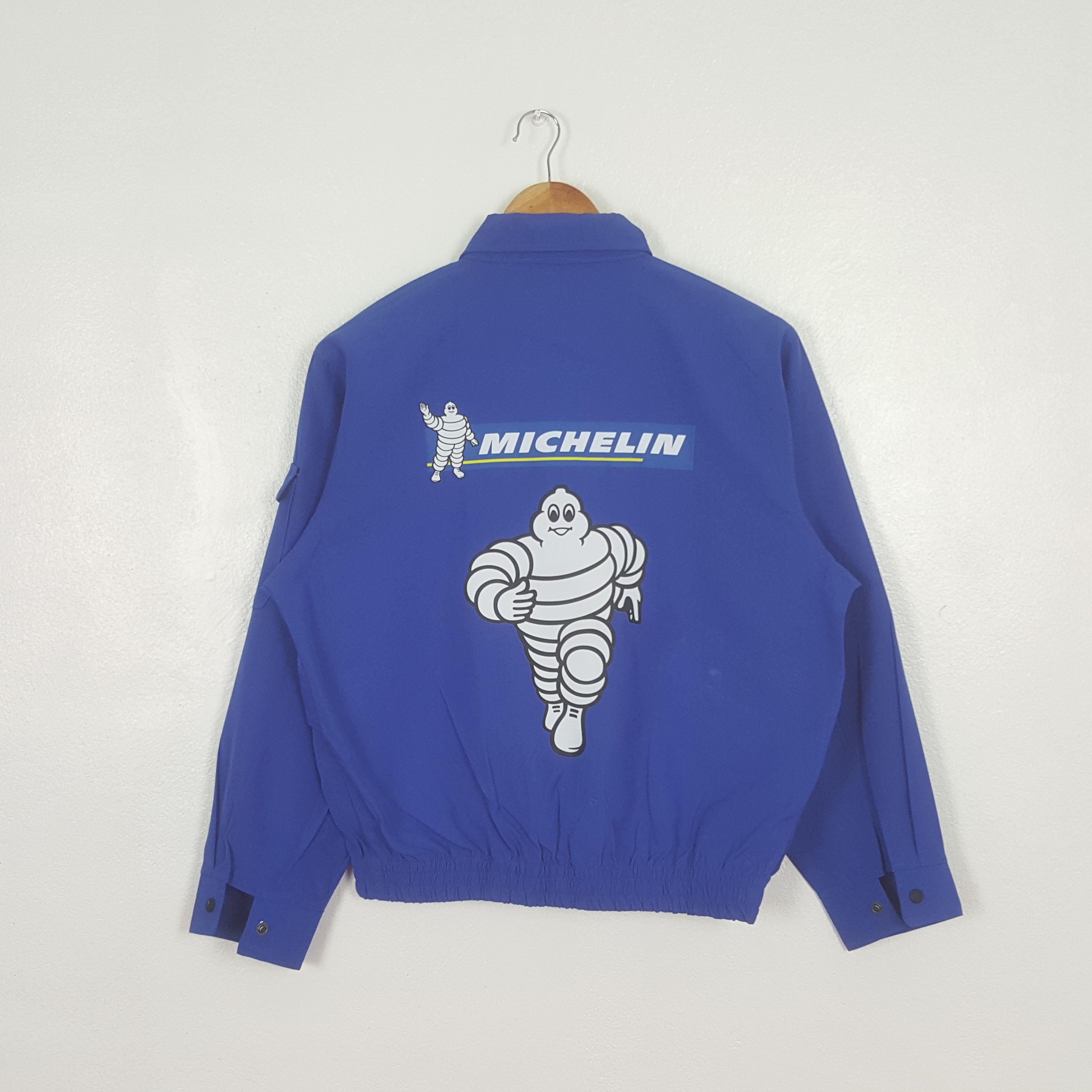 Vintage Vintage Michelin Motorsports Tyre Work Custom Jacket C316N8 Size US M / EU 48-50 / 2 - 1 Thumbnail