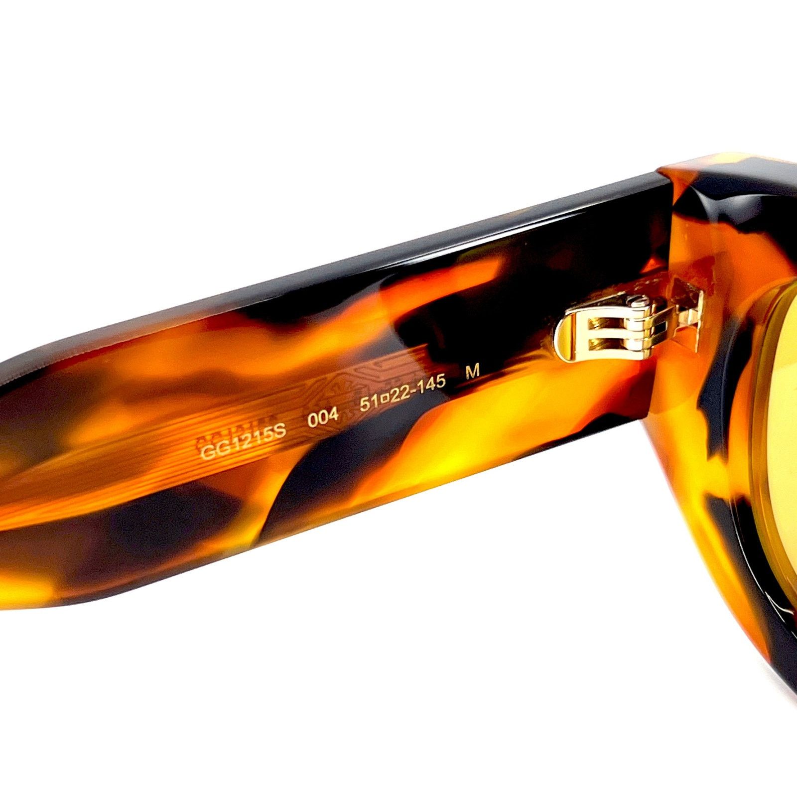 Gucci New! GUCCI Sunglasses GG1215S 004, Authentic Size ONE SIZE - 8 Thumbnail