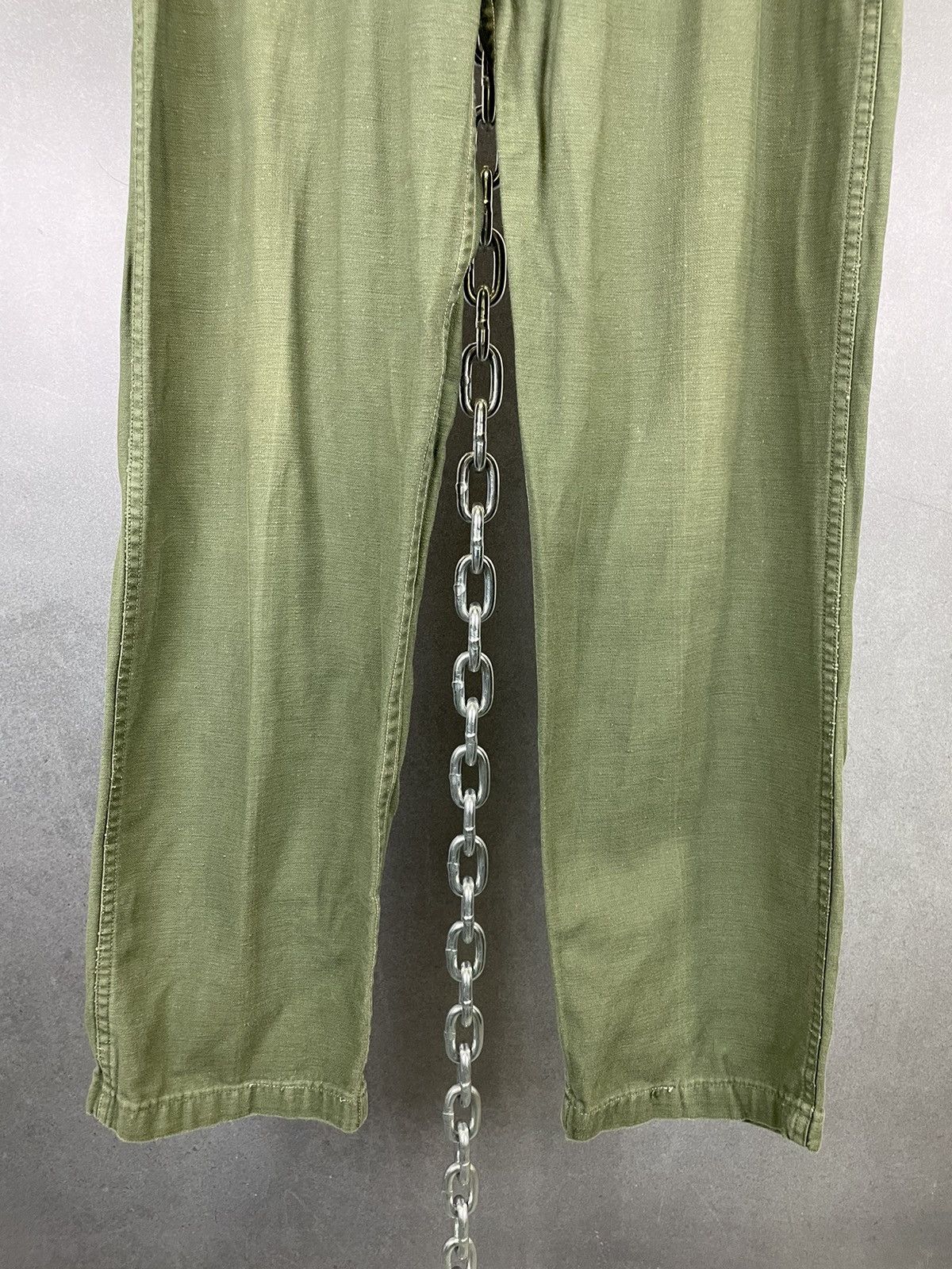 Vintage Military OG-107 Fatigue Pants cotton sateen vietnam