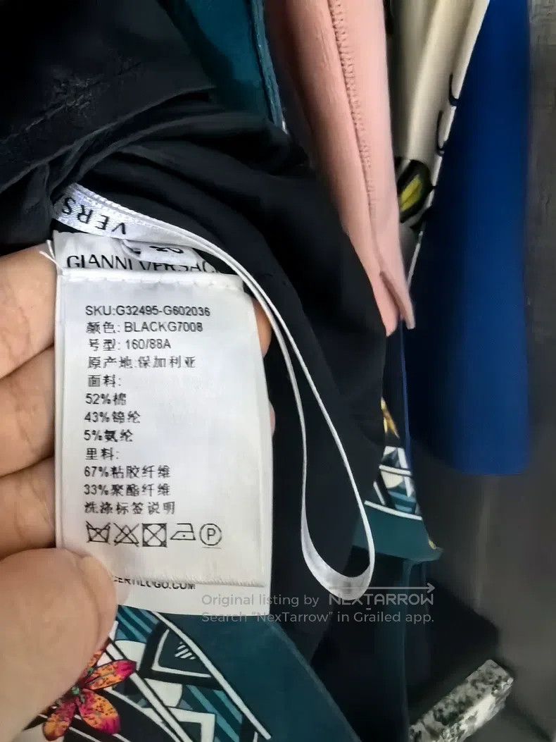 Versace Versace Half-face cheongsam dress Size S / US 4 / IT 40 - 3 Thumbnail