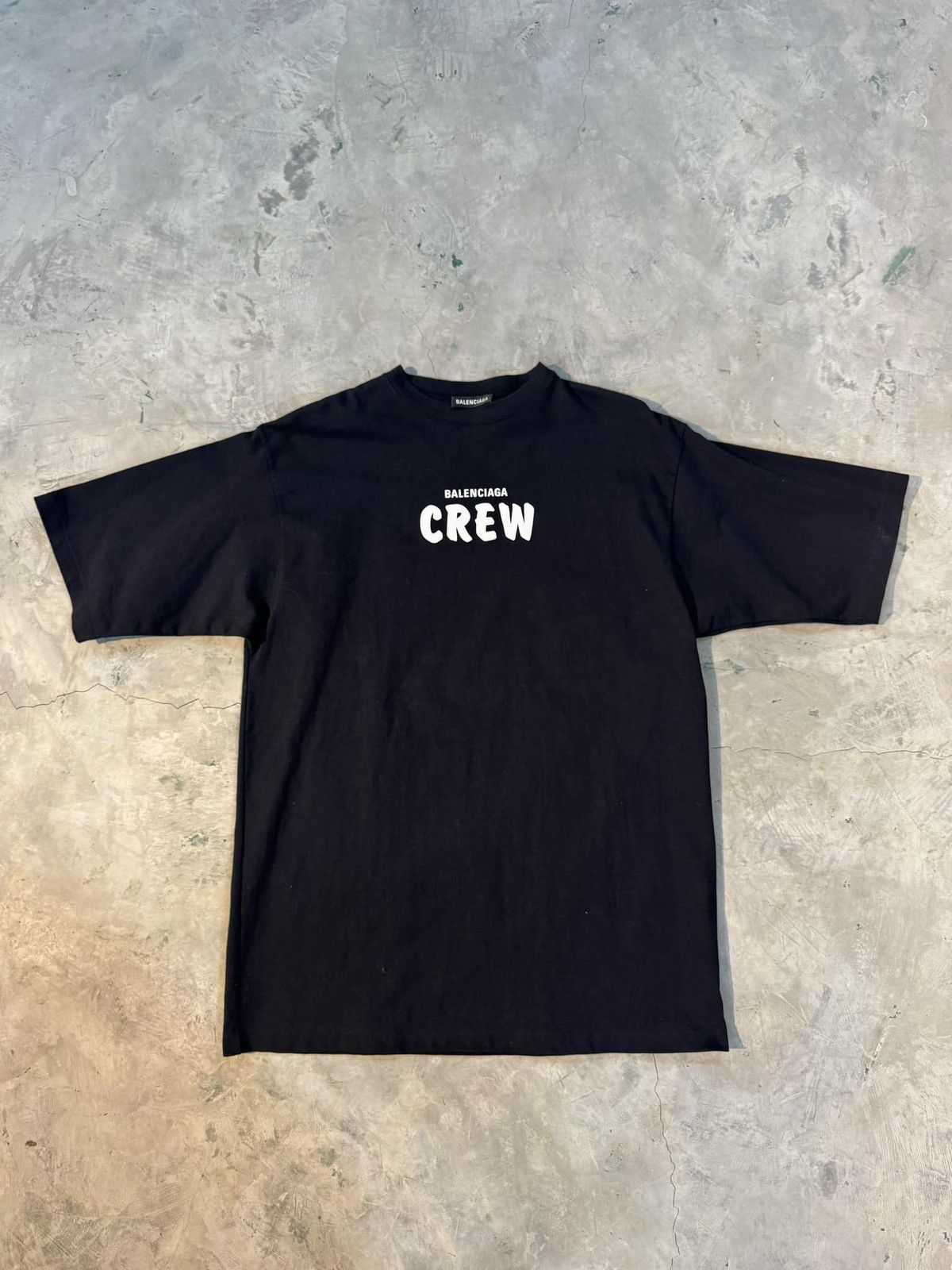 Balenciaga Balenciaga Crew tee Size US S / EU 44-46 / 1 - 1 Thumbnail