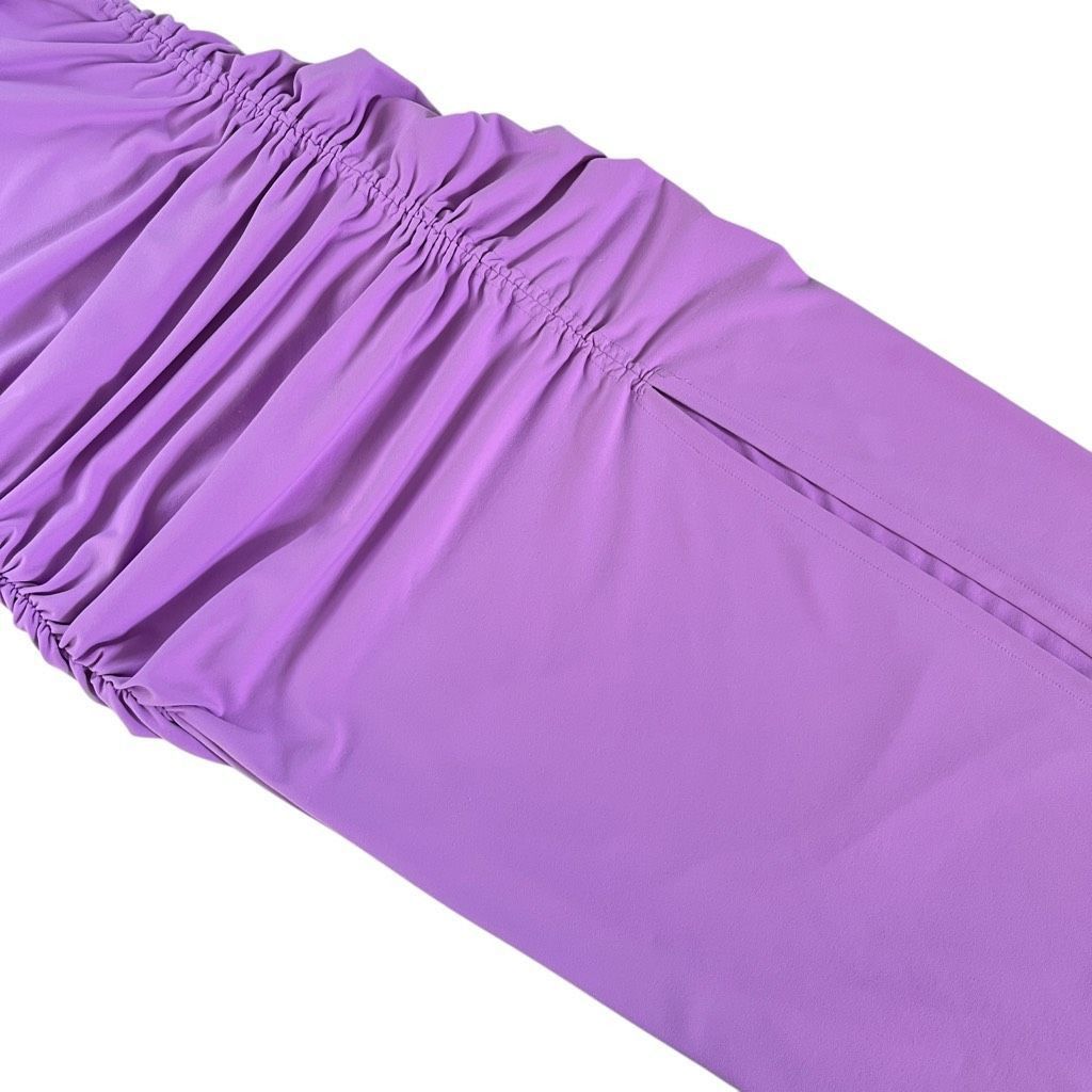 Other Susana Monaco Ruched Slit Maxi Dress in Violet Size XS / US 0-2 / IT 36-38 - 6 Thumbnail