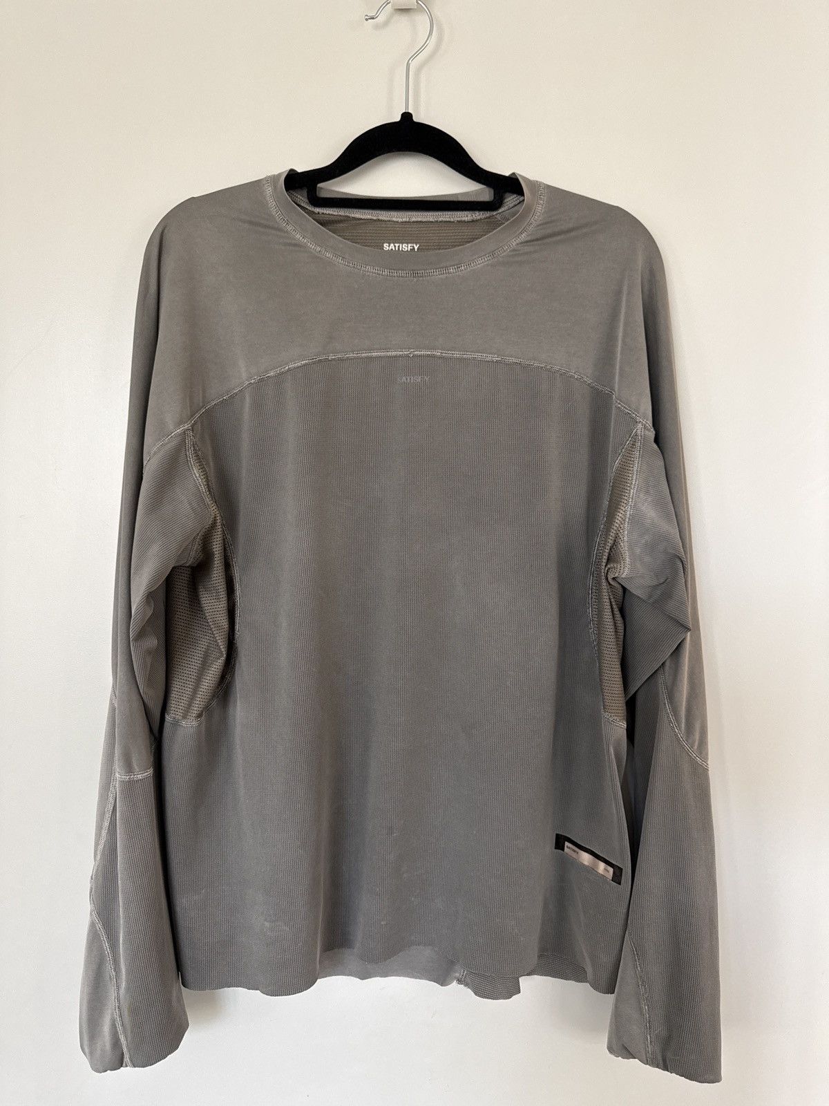 Satisfy Desert Auralite Longsleeve Tee - Mineral Graphite Size US S / EU 44-46 / 1 - 1 Thumbnail