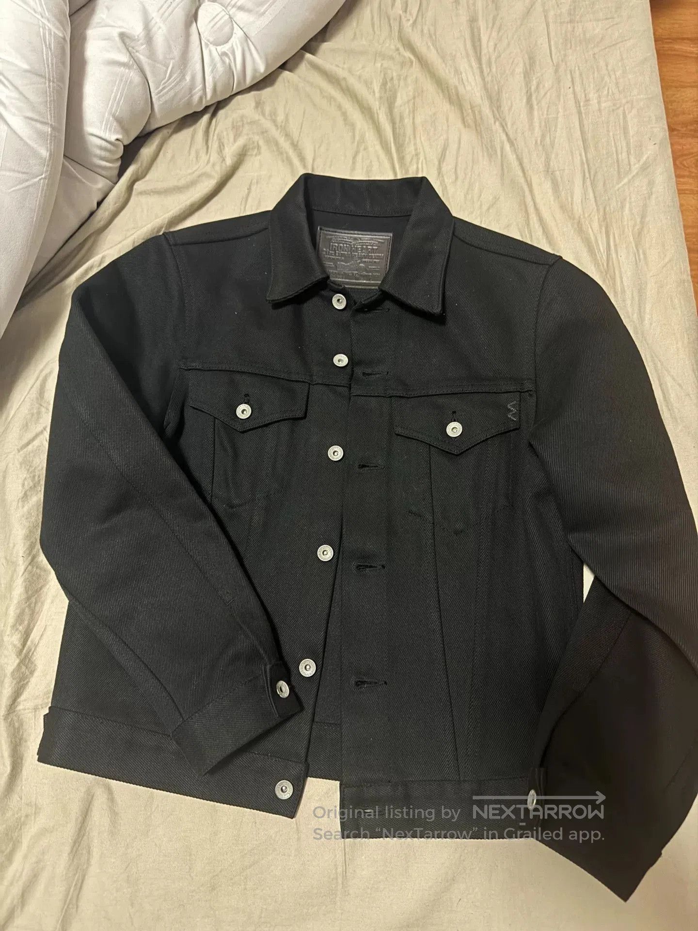 Iron Heart Iron Heart Black Denim Jacket. Size US S / EU 44-46 / 1 - 1 Thumbnail