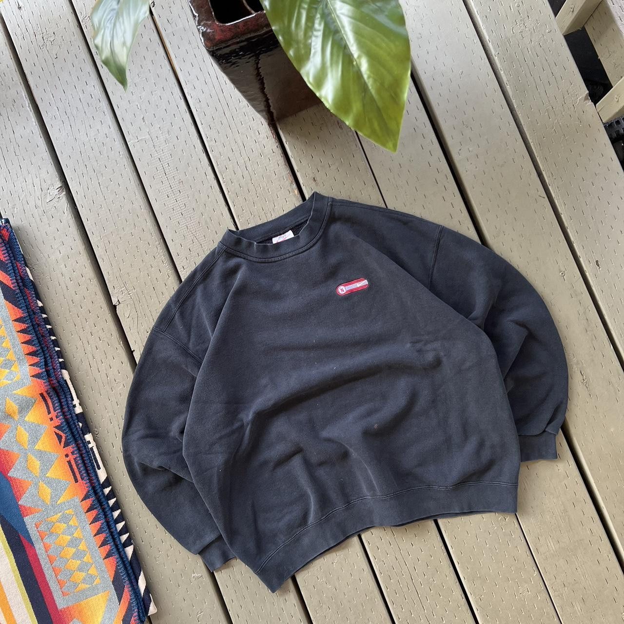 Nike × Vintage Vintage Nike Crewneck Sweatshirt Size US XL / EU 56 / 4 - 4 Thumbnail
