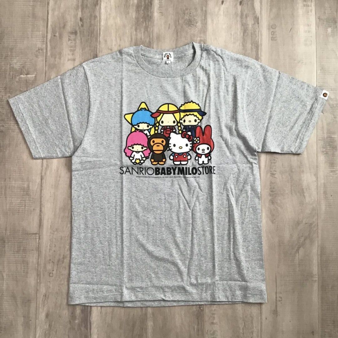 Bape × Nigo 2010 BAPE × SANRIO KITTY Milo T-shirt a bathing ape NIGO Size US L / EU 52-54 / 3 - 1 Thumbnail
