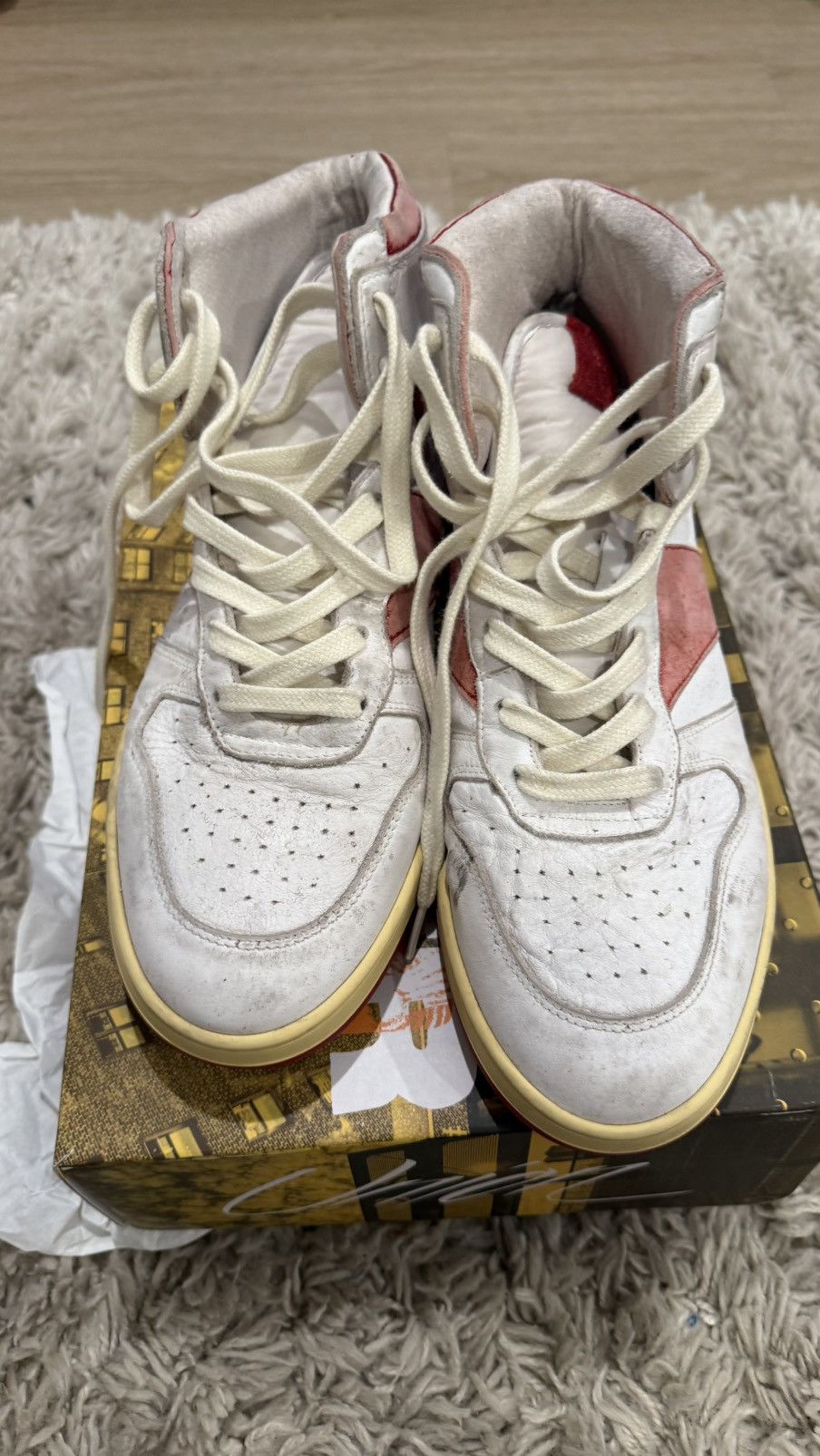 Rhude Rhude Rhecess red sz 10 Size US 10 / EU 43 - 1 Thumbnail