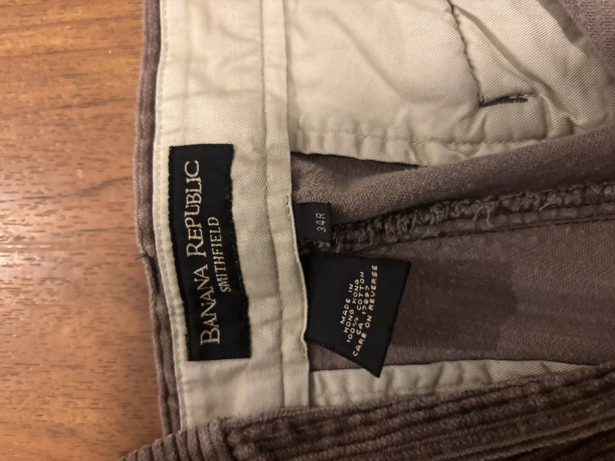 Banana Republic Vintage Banana Republic Brown Corduroys Size US 34 / EU 50 - 3 Thumbnail