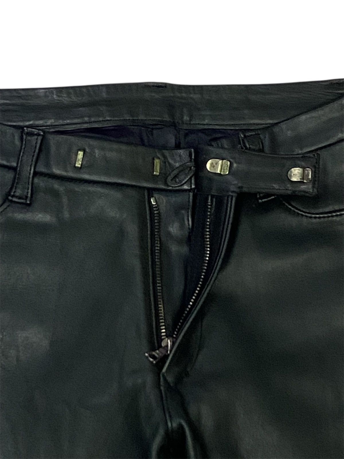 Attachment Attachment Leather Straight Leg Pants Size 28" / US 6 / IT 42 - 3 Thumbnail