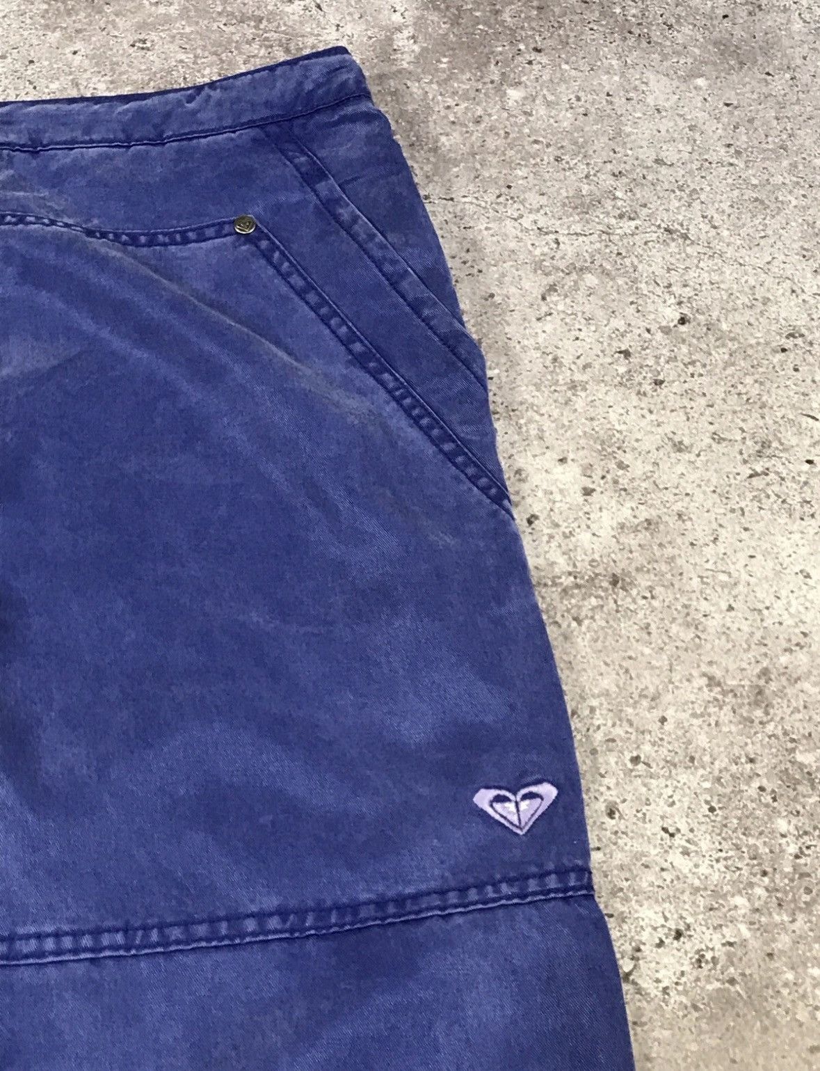 Quiksilver Vintage Quiksilver Y2K Purple Baggy Pants Embroidered Logo Size 27" / US 4 / IT 40 - 5 Thumbnail
