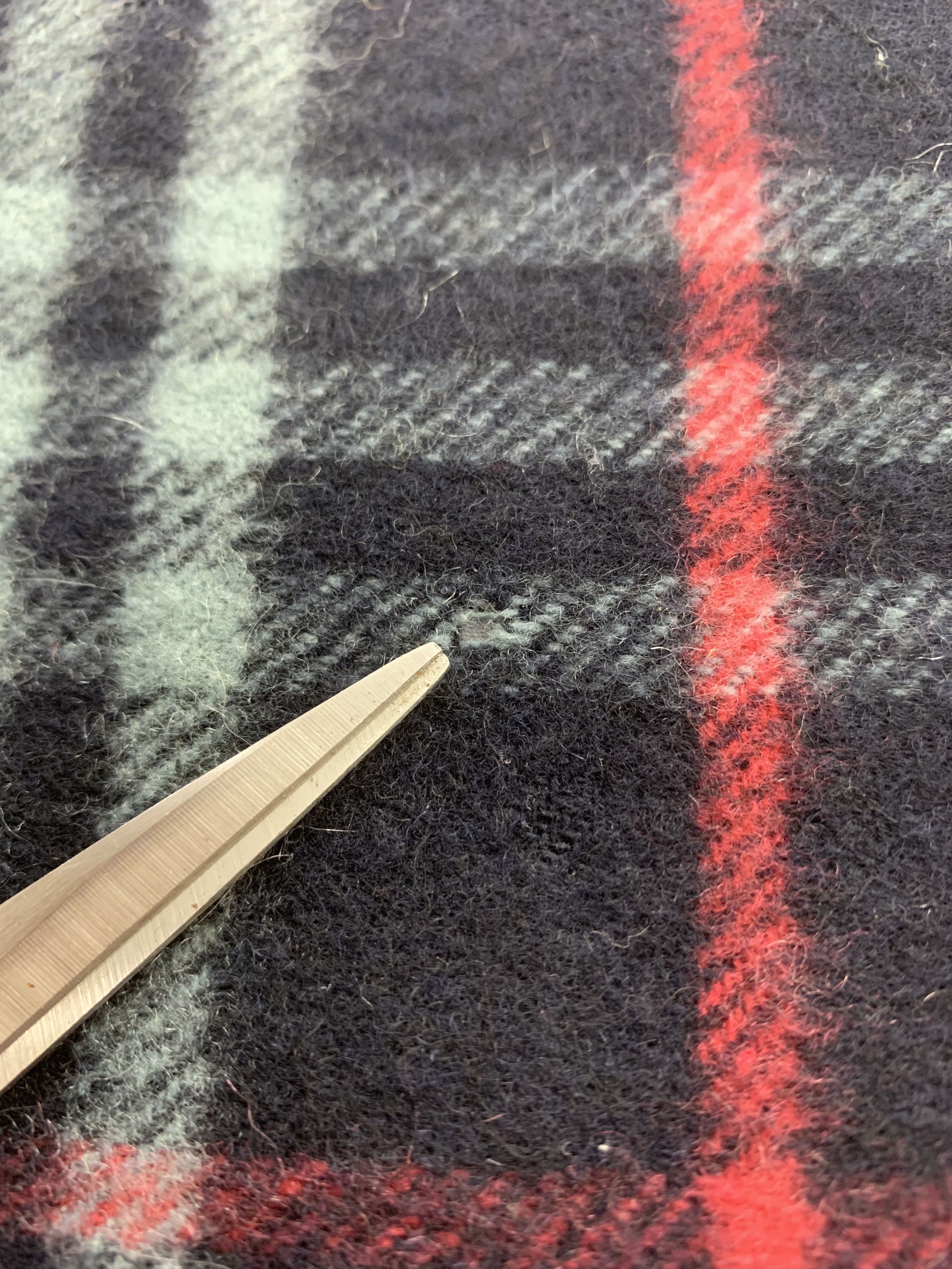 Burberry Vintage Burberrys Scarf Cashmere Muffler Neck Wrap BL3132 Size ONE SIZE - 7 Thumbnail