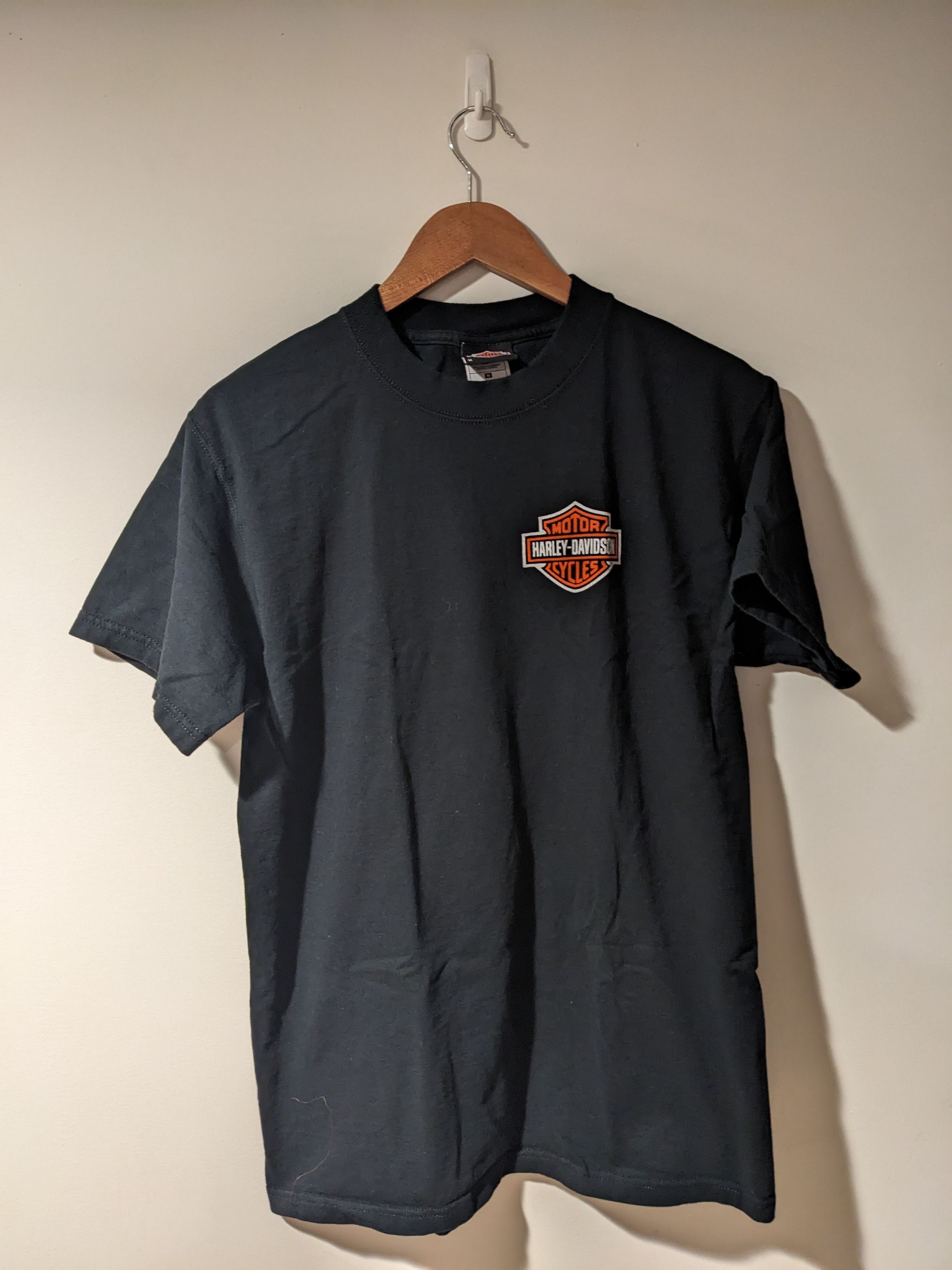 Harley Davidson × Vintage Vintage Y2K Harley Davidson Motorcycle Electric City T-Shirt Size US M / EU 48-50 / 2 - 3 Thumbnail