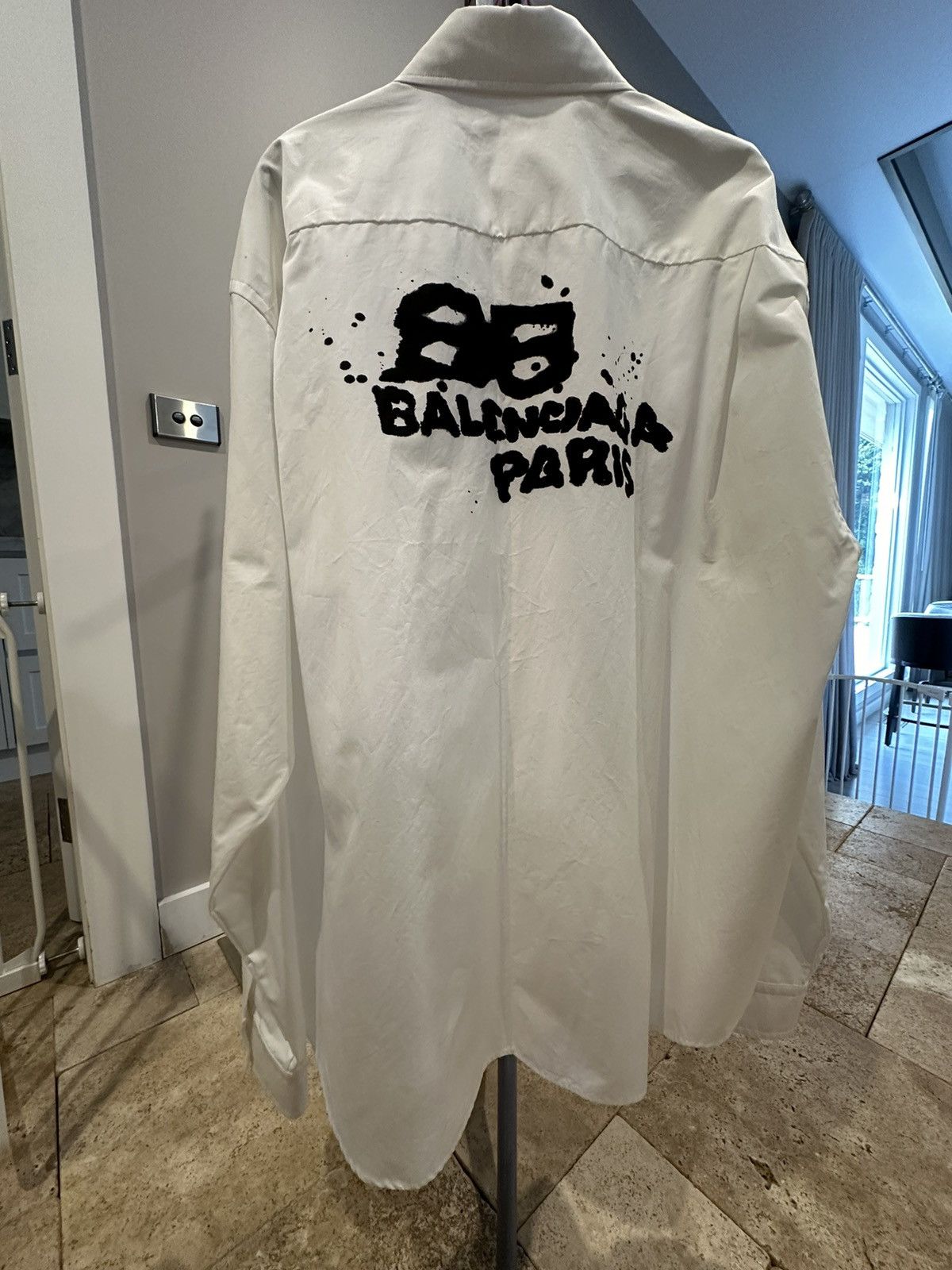 Balenciaga BB Balenciaga Paris button up Size US L / EU 52-54 / 3 - 3 Thumbnail