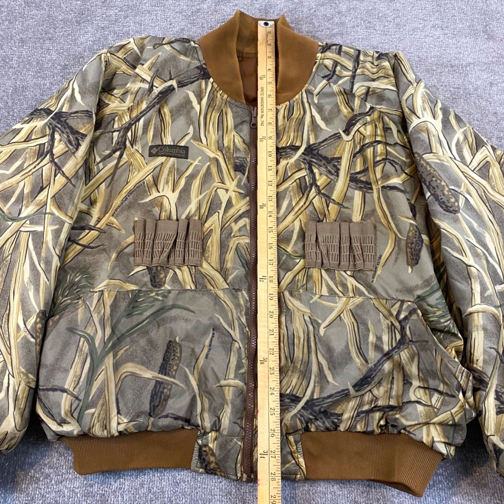 Delta VINTAGE COLUMBIA Jacket Mens XL Interchange Reversible Delta Camo Hunting Coat Size US XL / EU 56 / 4 - 5 Thumbnail