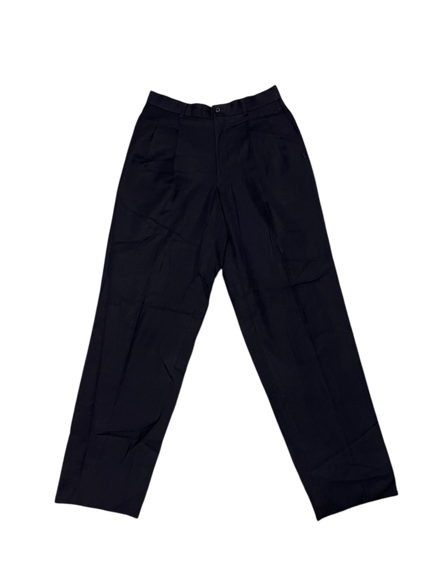 Issey Miyake Vintage 90s Issey Miyake Pleated Corduroy Pants Size US 31 - 2 Thumbnail