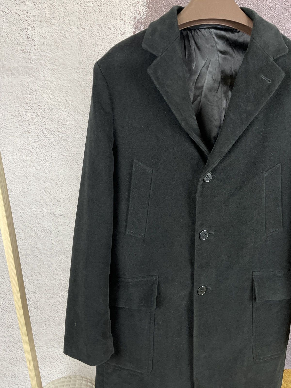 Versace Versace Jeans Couture vintage cotton single breasted coat Size US XL / EU 56 / 4 - 5 Thumbnail