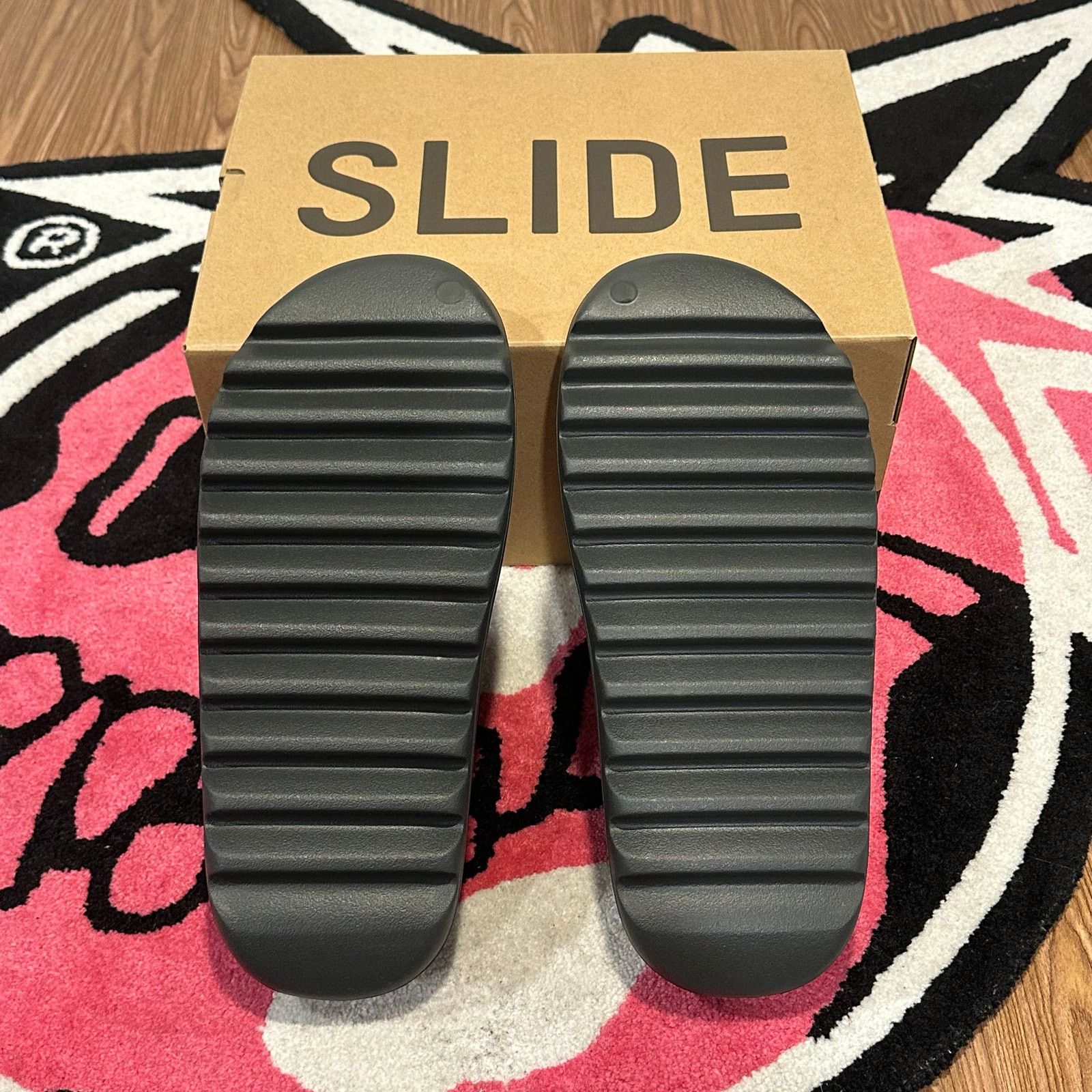 Adidas Adidas Yeezy Slide Dark Onyx - Size 13 - Brand New Size US 13 / EU 46 - 5 Thumbnail