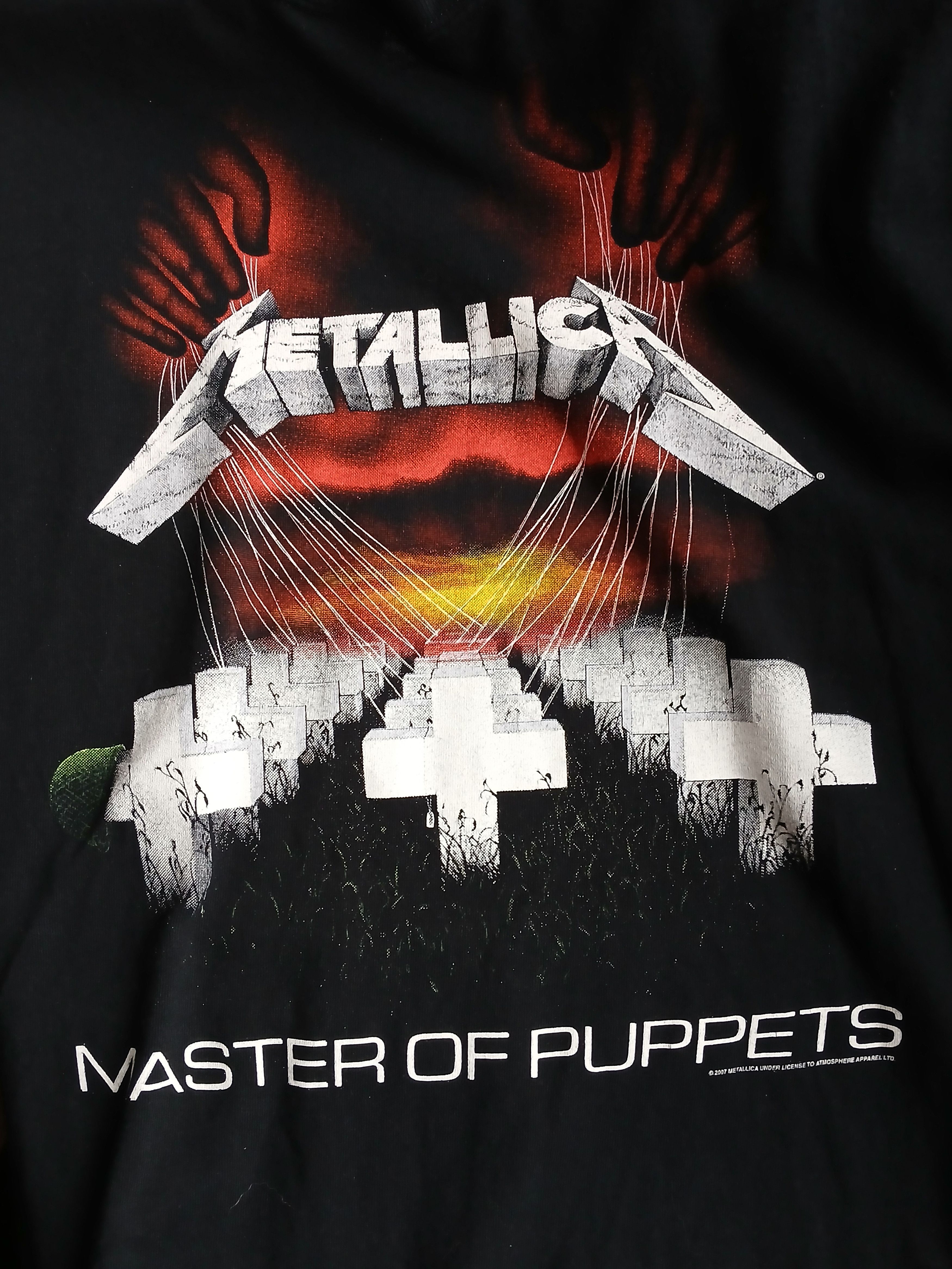 Band Tees × Metallica Metallica Master Of Puppets T-Shirt Size US M / EU 48-50 / 2 - 3 Thumbnail