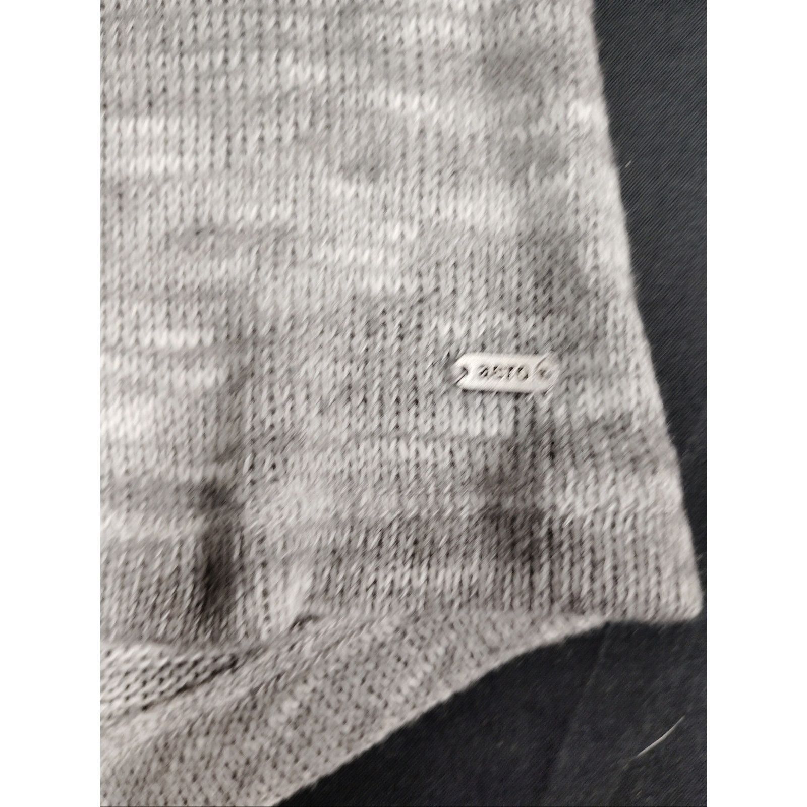 Aeropostale Aeropostale Gray Lace Back Long Sleeve Size S / US 4 / IT 40 - 3 Thumbnail