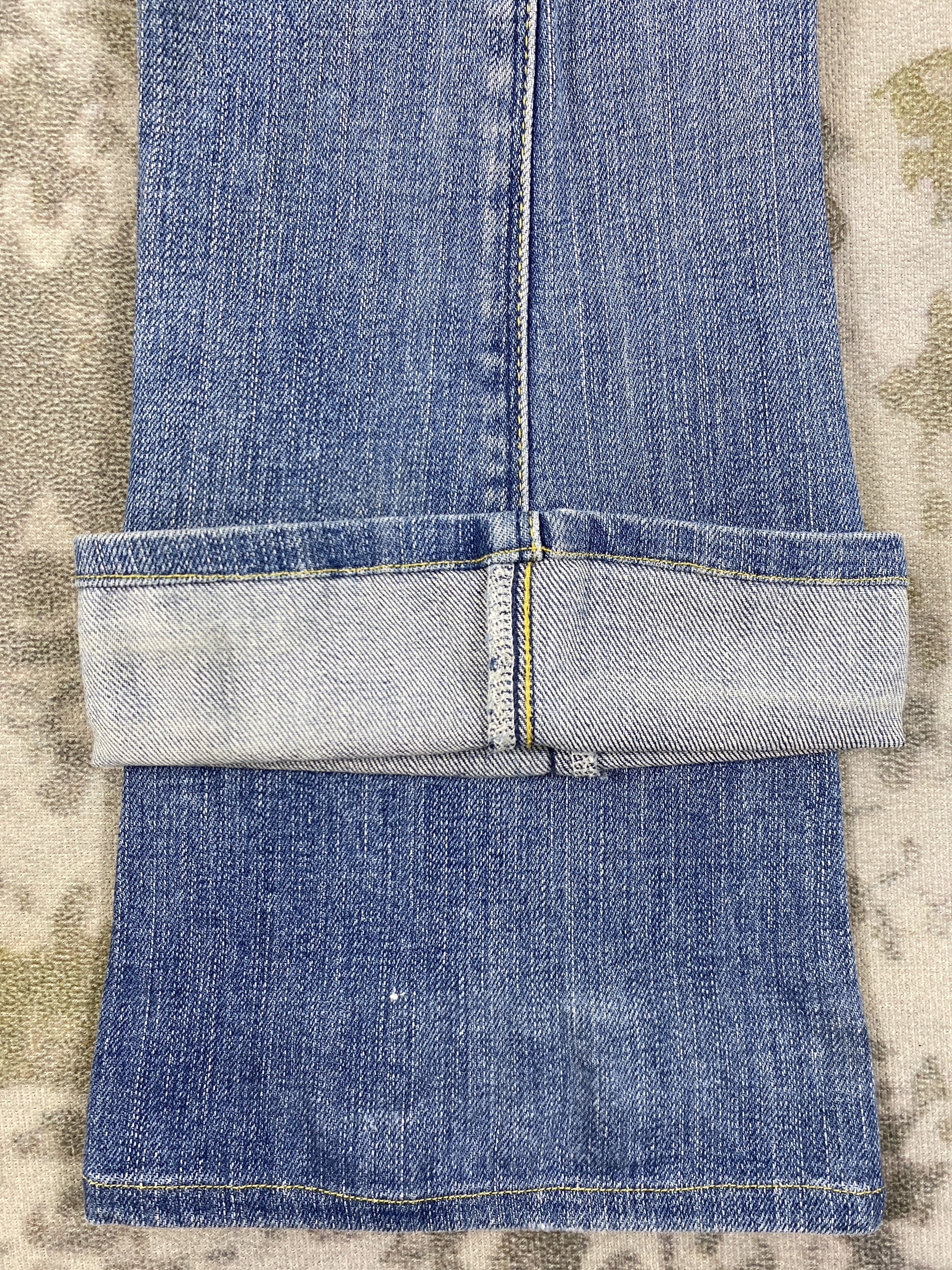 Kapital Vintage Levis Low rise Flare kapital style 26x35 - JN3051 Size US 26 / EU 42 - 11 Thumbnail