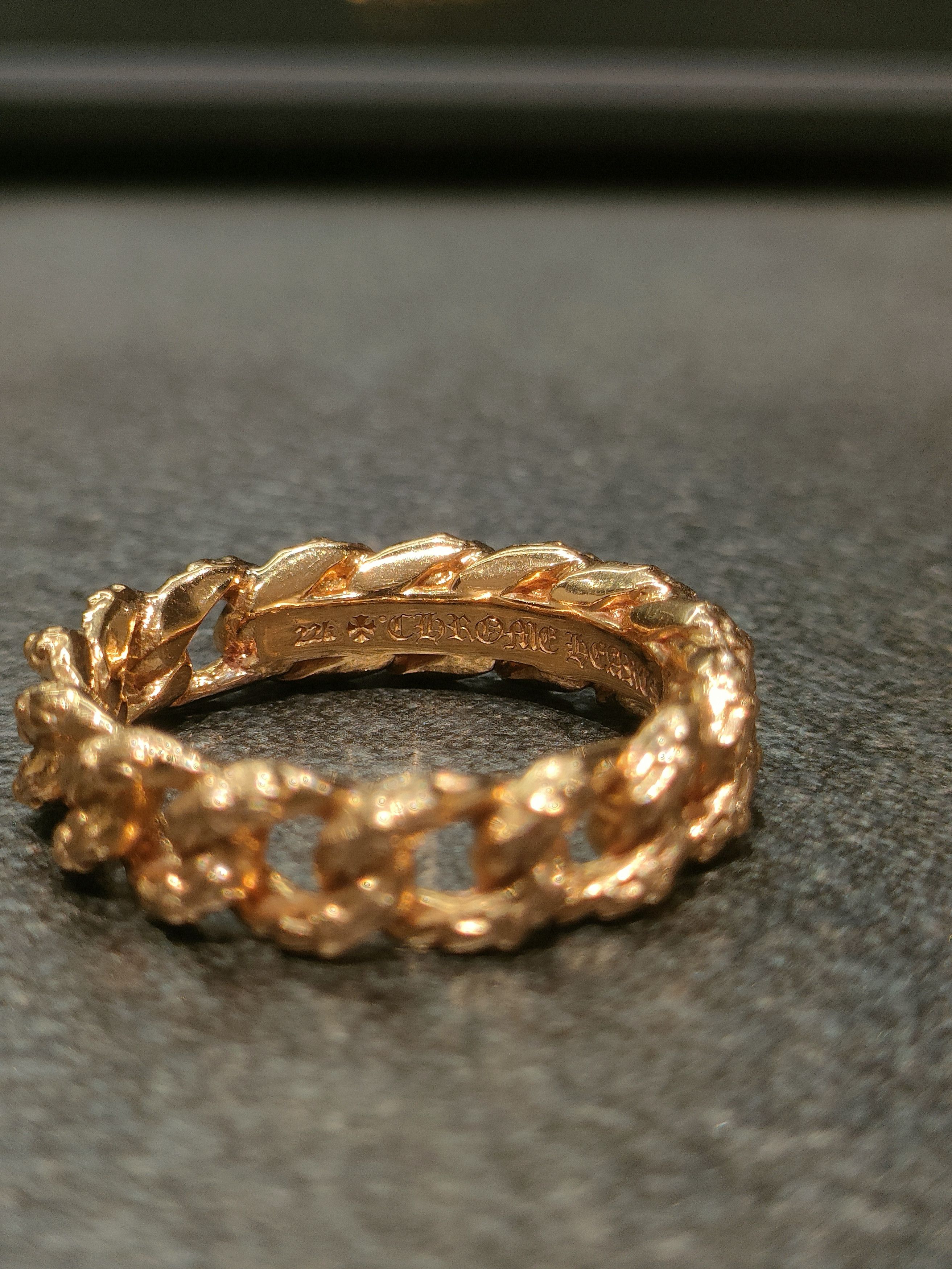 Chrome Hearts Chrome Hearts 22K Gold XTRA FANCY Ring Size ONE SIZE - 7 Thumbnail