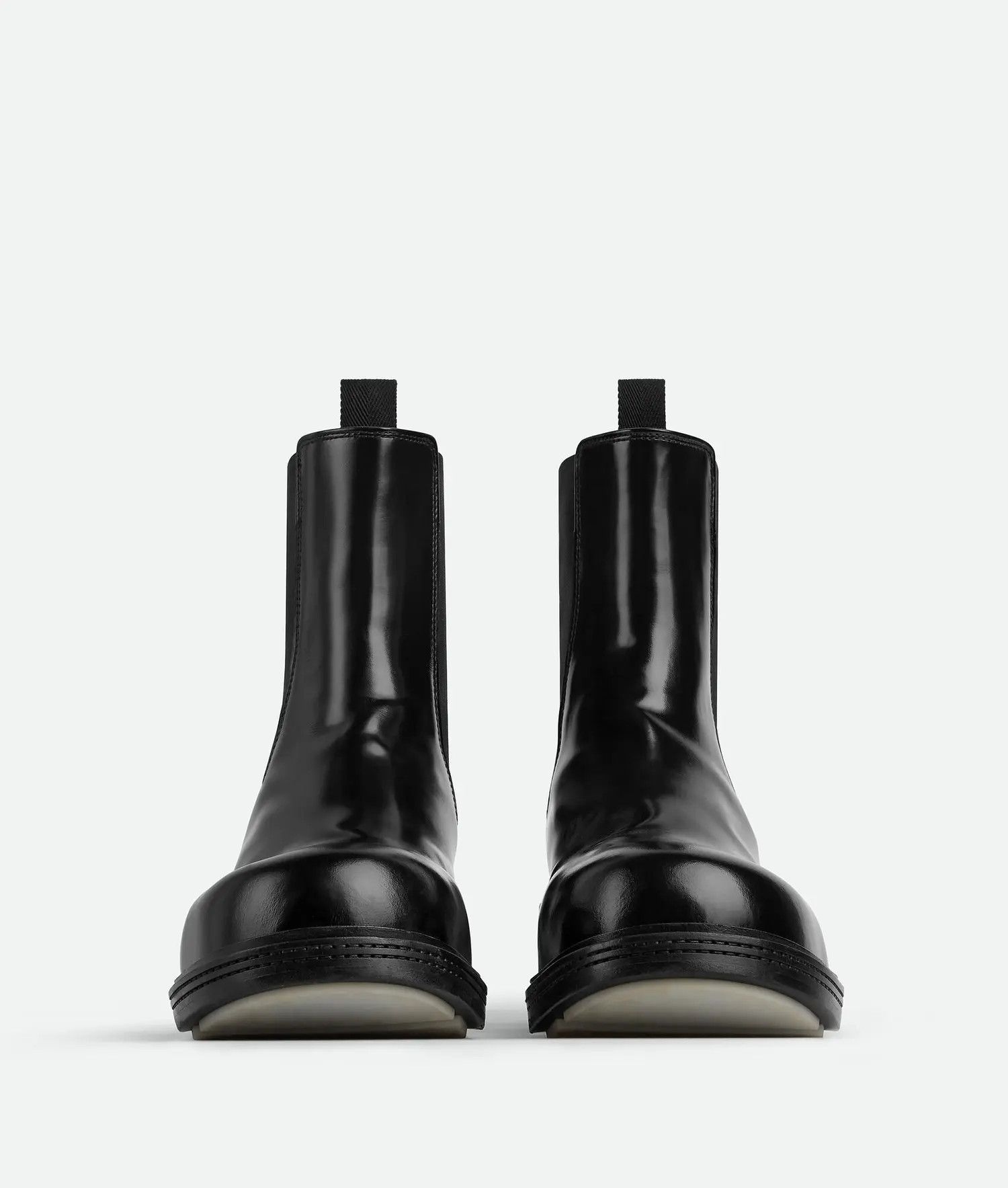 Bottega Veneta o1bcso1str0925 Fireman Chelsea Ankle Boots in Black Size US 12 / EU 45 - 2 Thumbnail