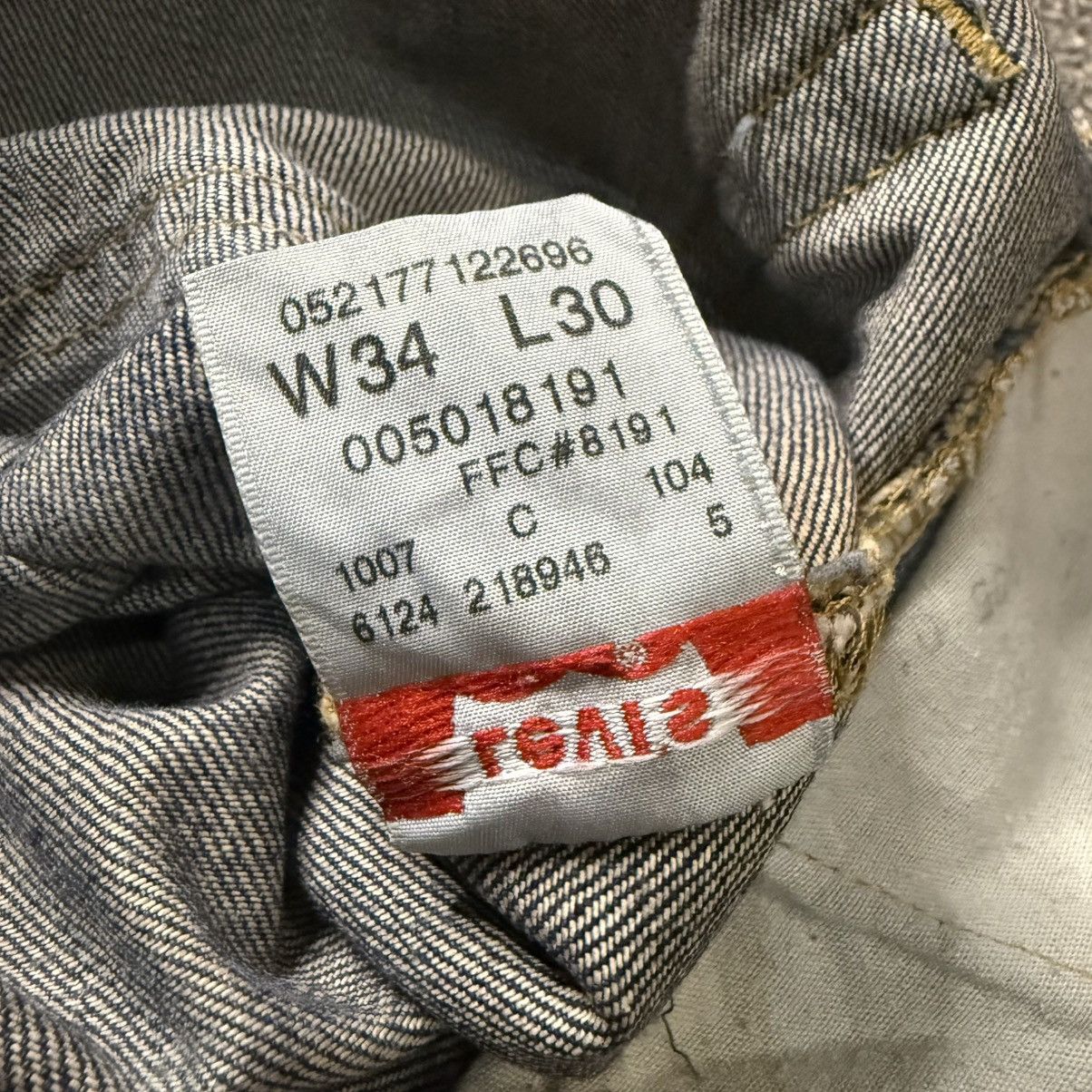 14th Addiction Y2K Levis 501 Baggy Wide Leg Denim W34 Size US 34 / EU 50 - 16 Thumbnail