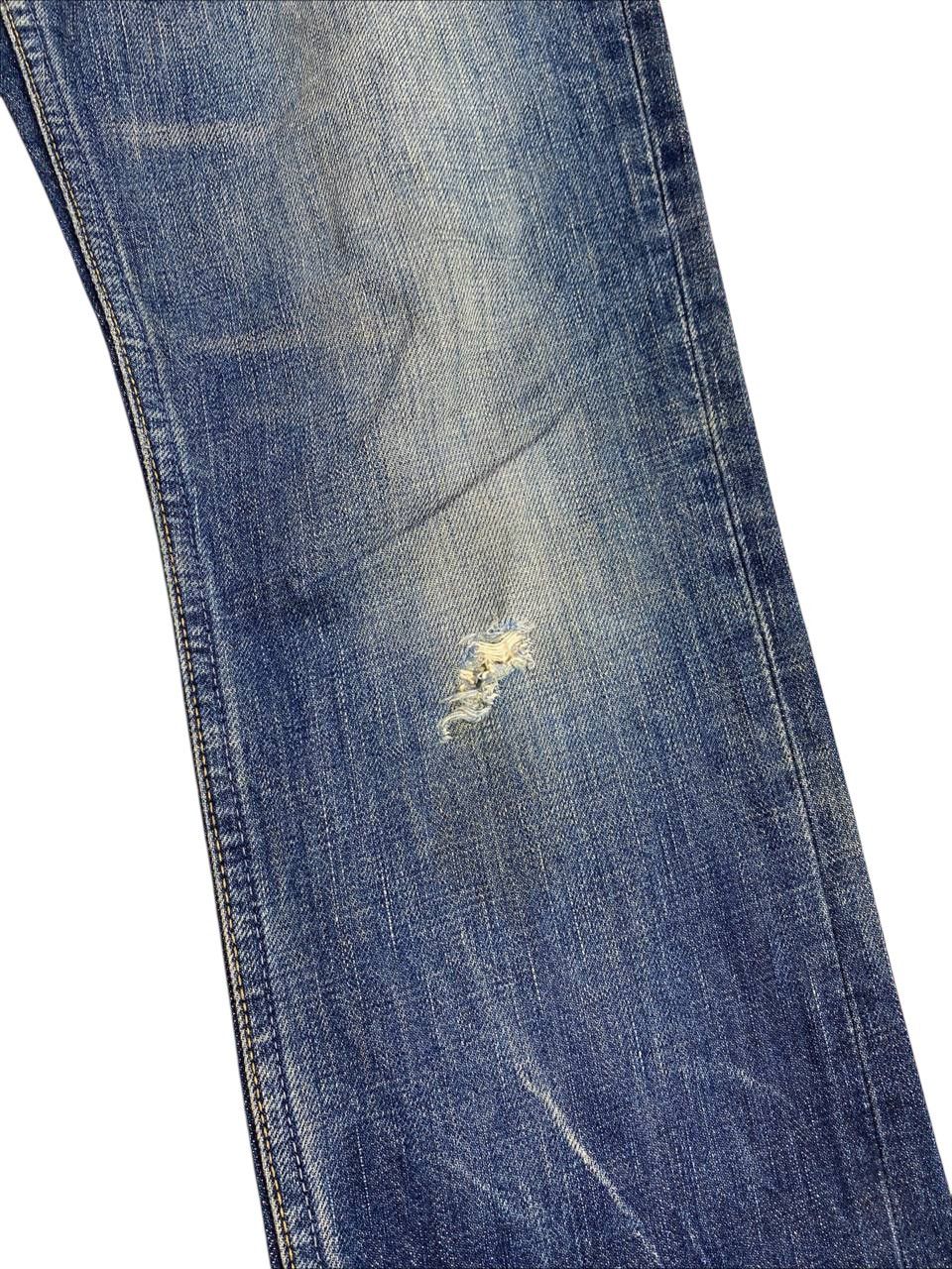 Hysteric Glamour 2000's Hysteric Glamour Flare Distressed Mudwash Denim Size US 32 / EU 48 - 8 Thumbnail